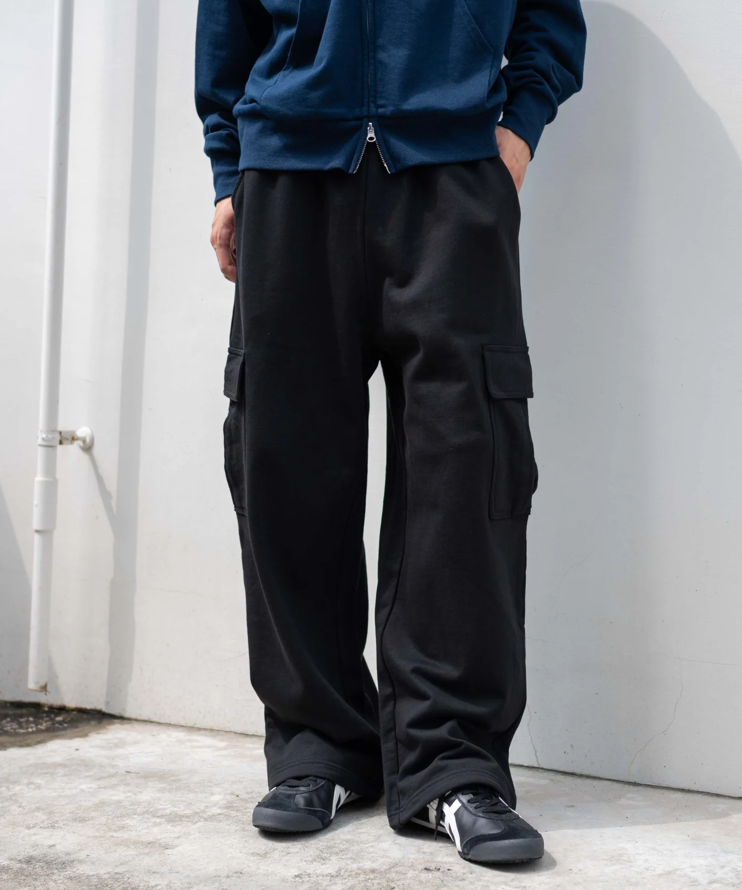 ワイドスウェットカーゴパンツ - Image 23