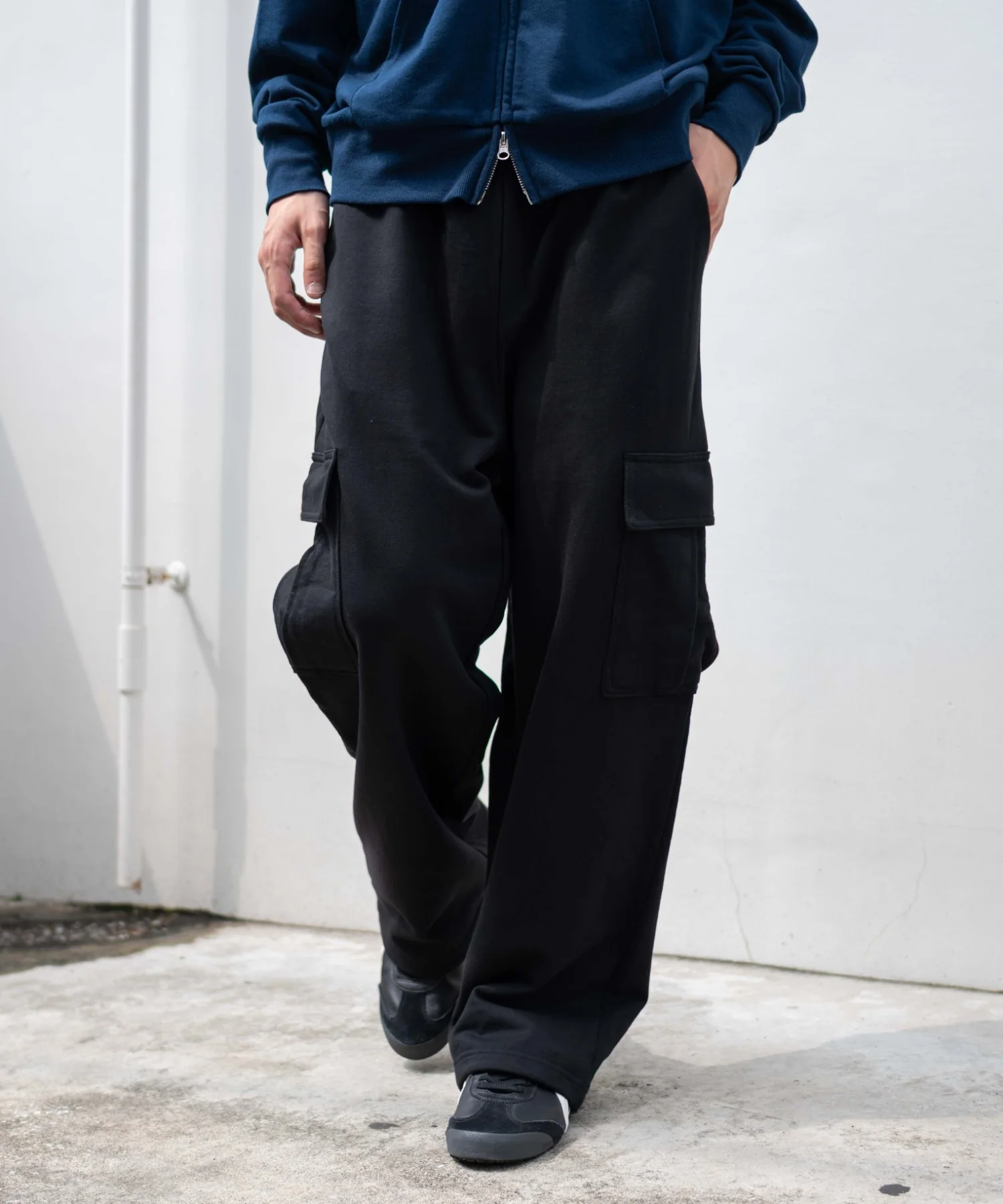 ワイドスウェットカーゴパンツ - Image 24