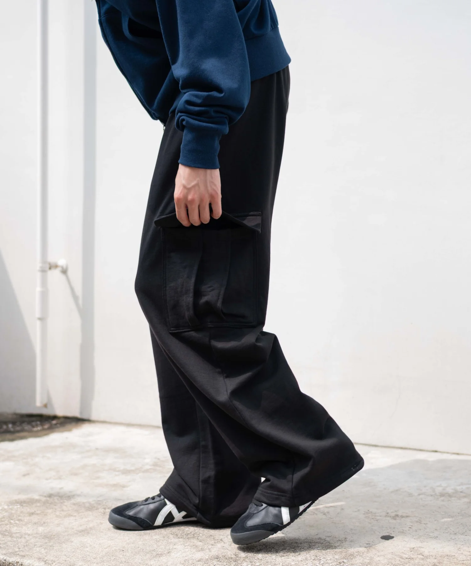 ワイドスウェットカーゴパンツ - Image 25