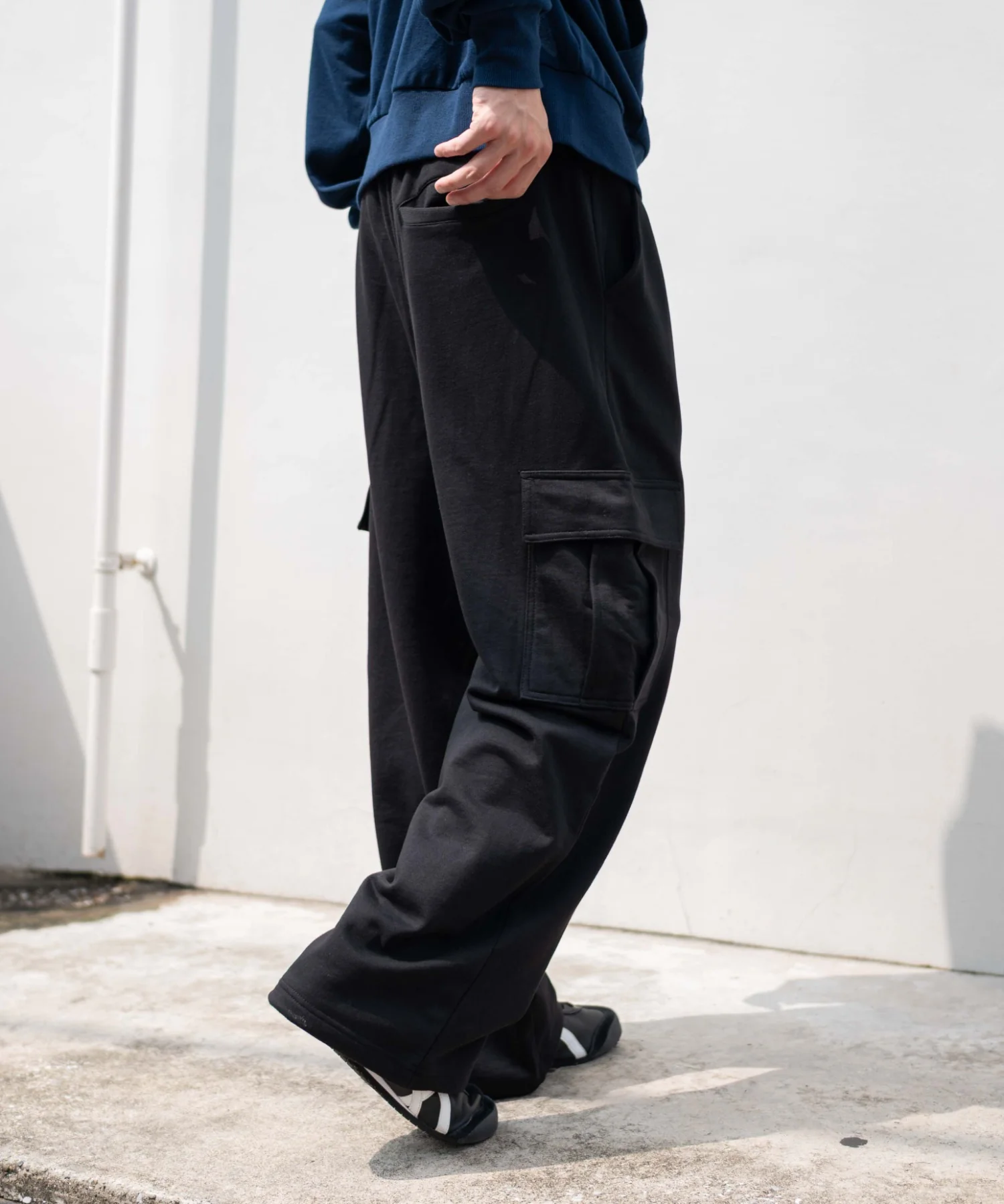 ワイドスウェットカーゴパンツ - Image 26