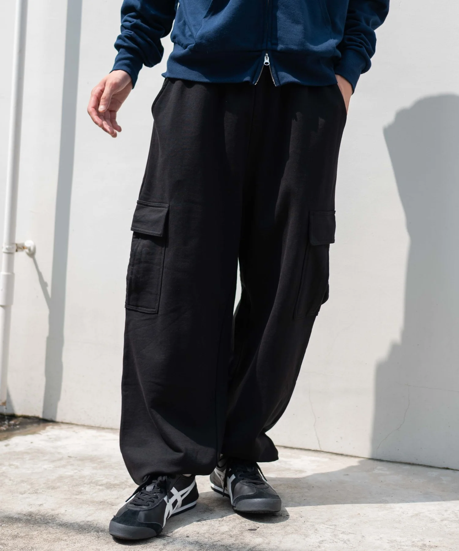 ワイドスウェットカーゴパンツ - Image 28