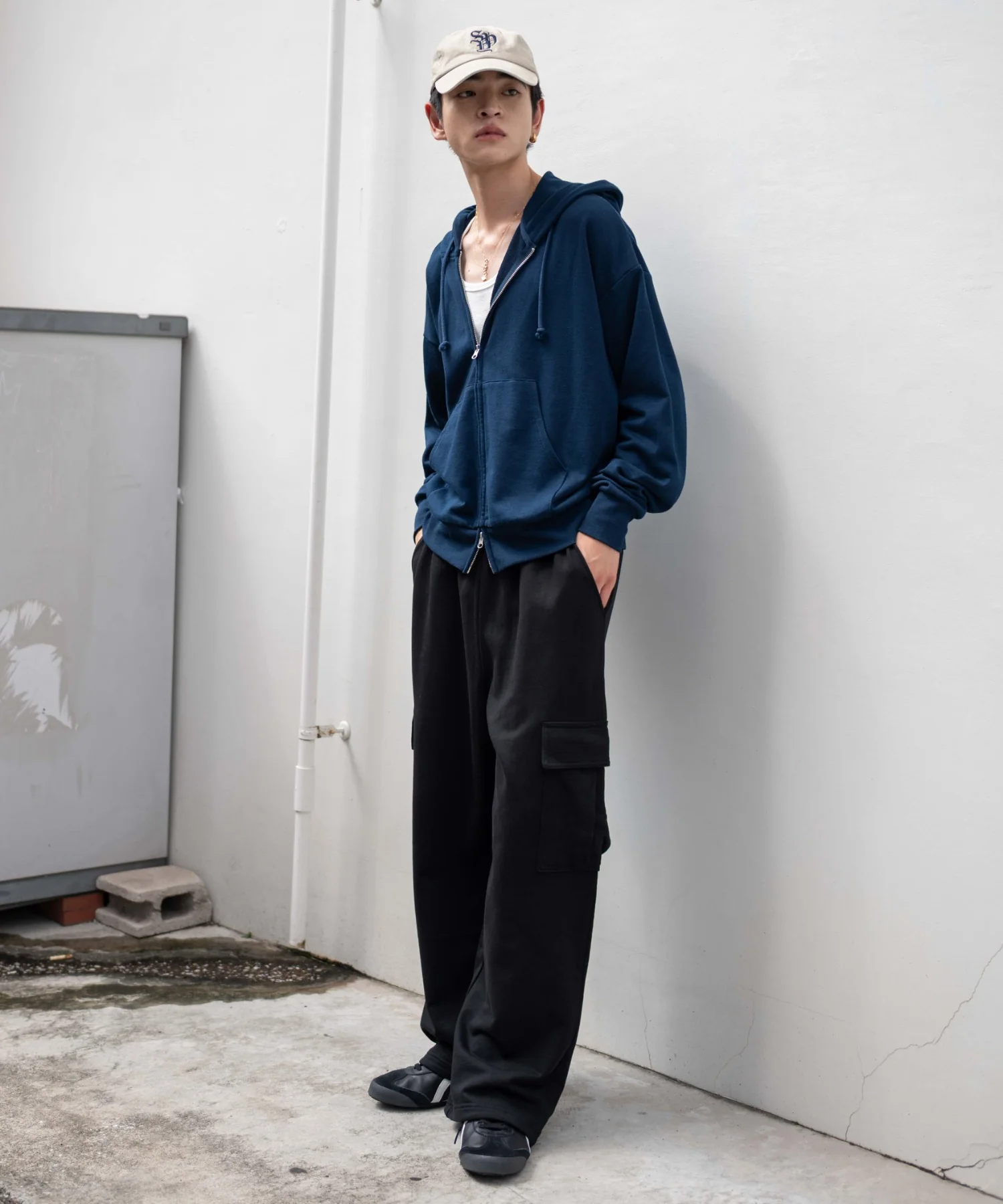 ワイドスウェットカーゴパンツ - Image 30