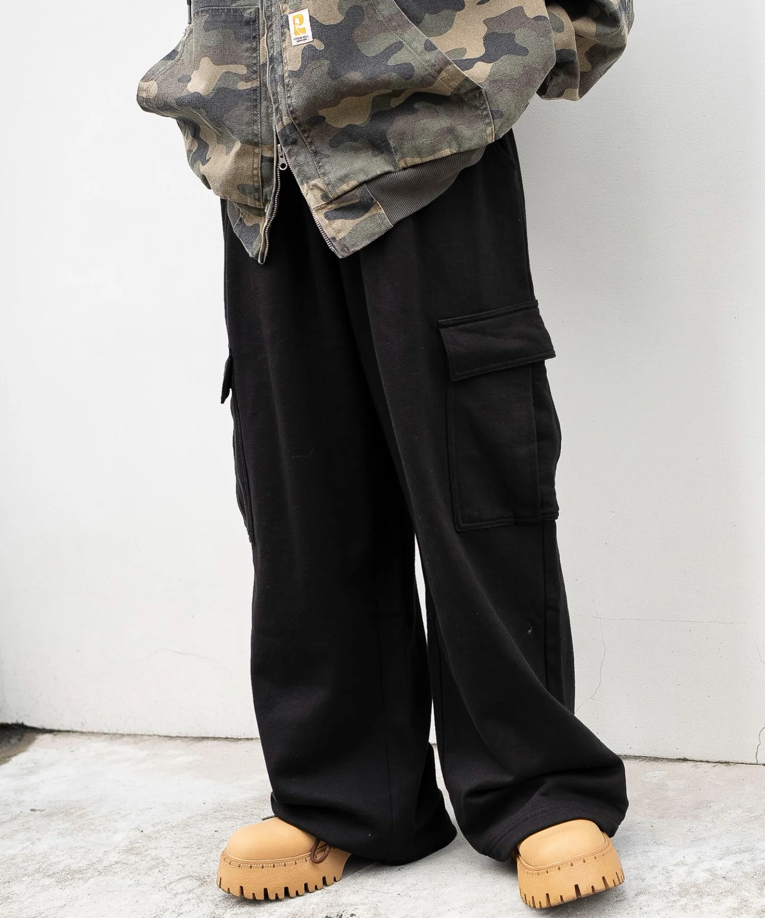 ワイドスウェットカーゴパンツ - Image 32