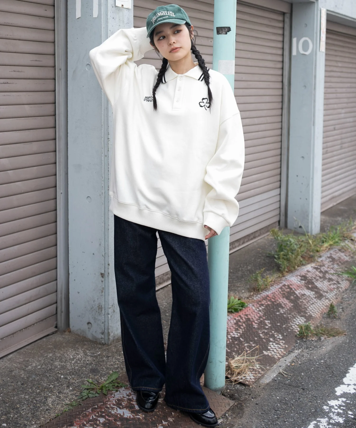 モチーフロゴポロスウェット - Image 7
