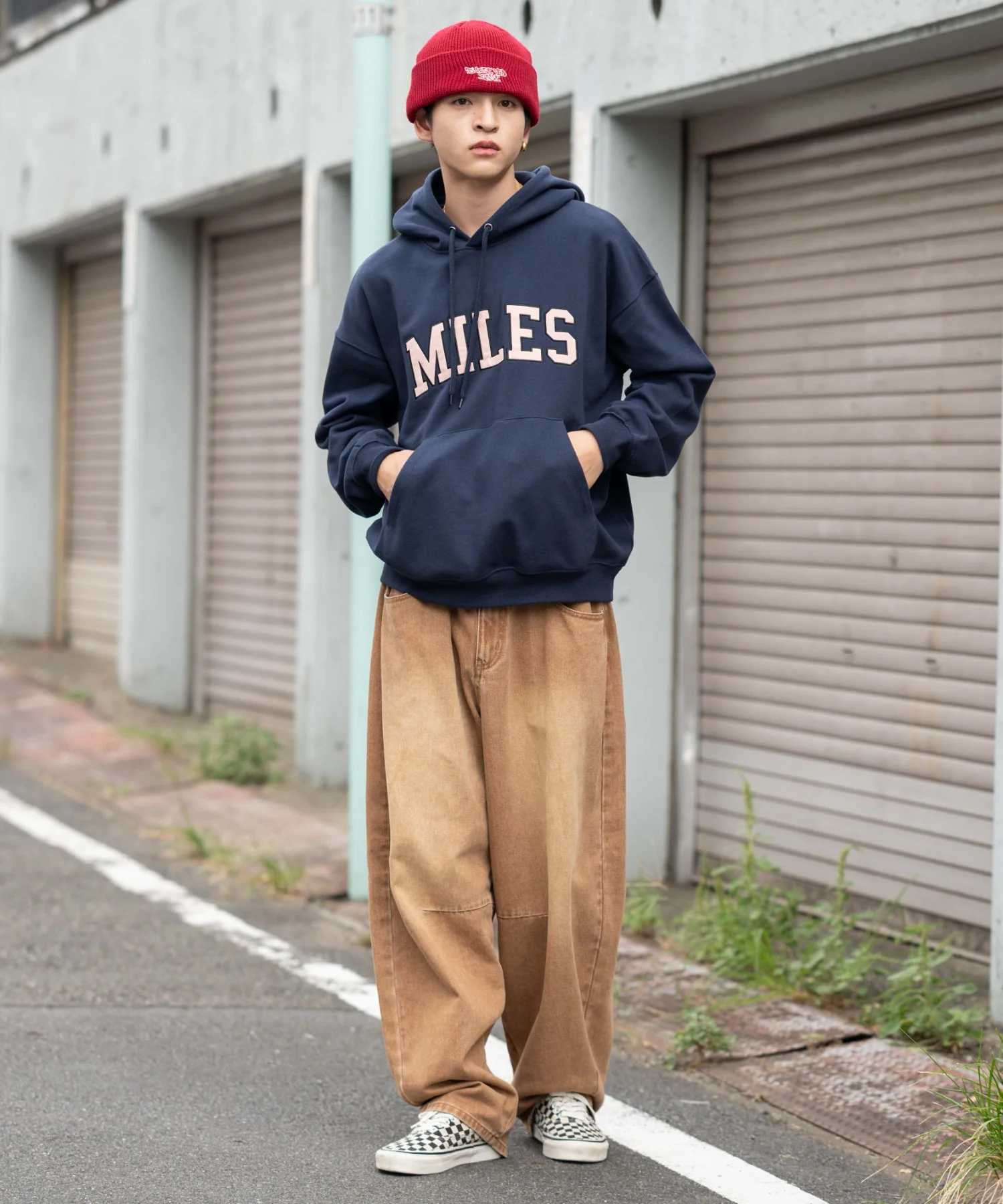 グラフィックロゴプルパーカー - Image 12