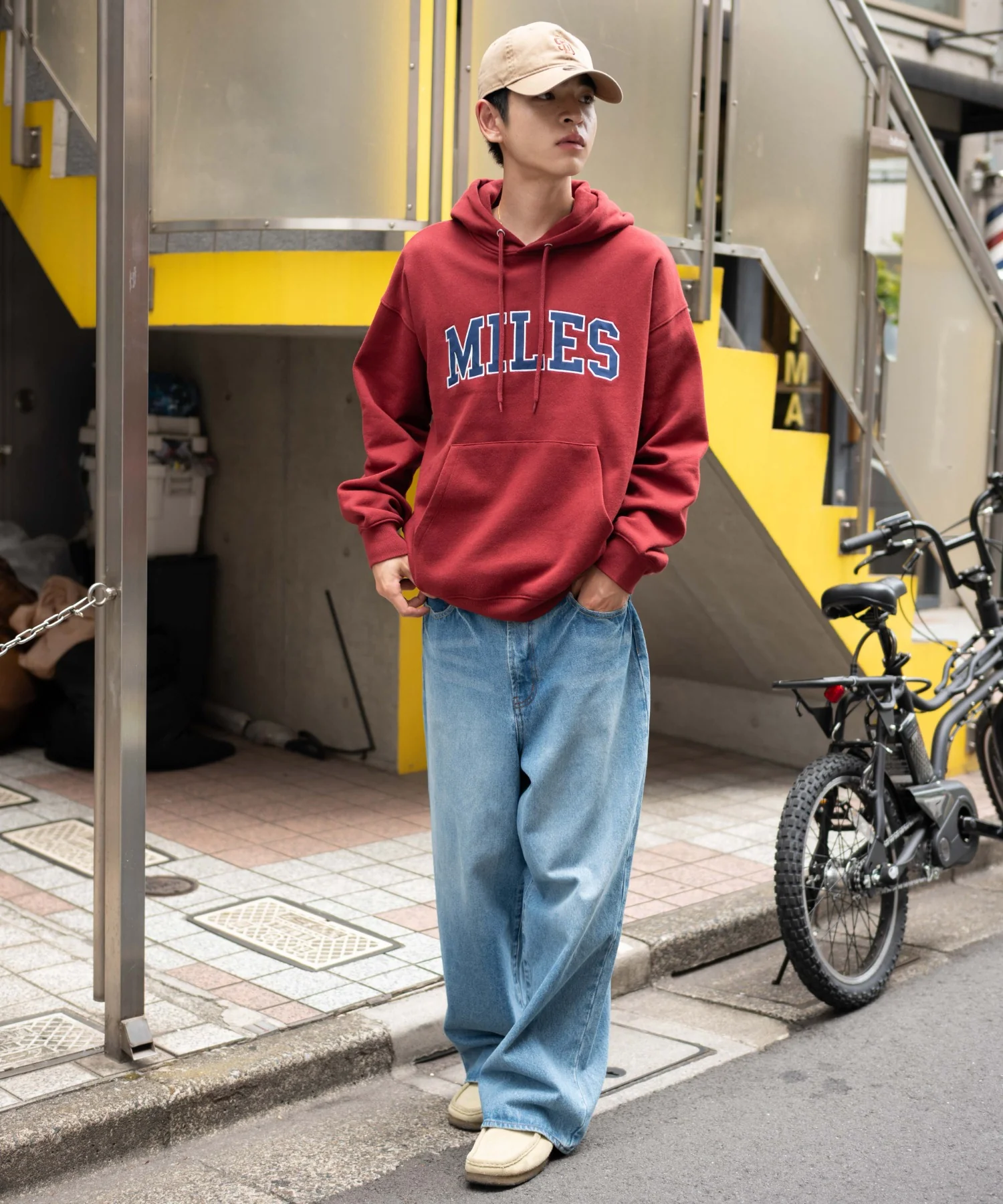 グラフィックロゴプルパーカー - Image 16