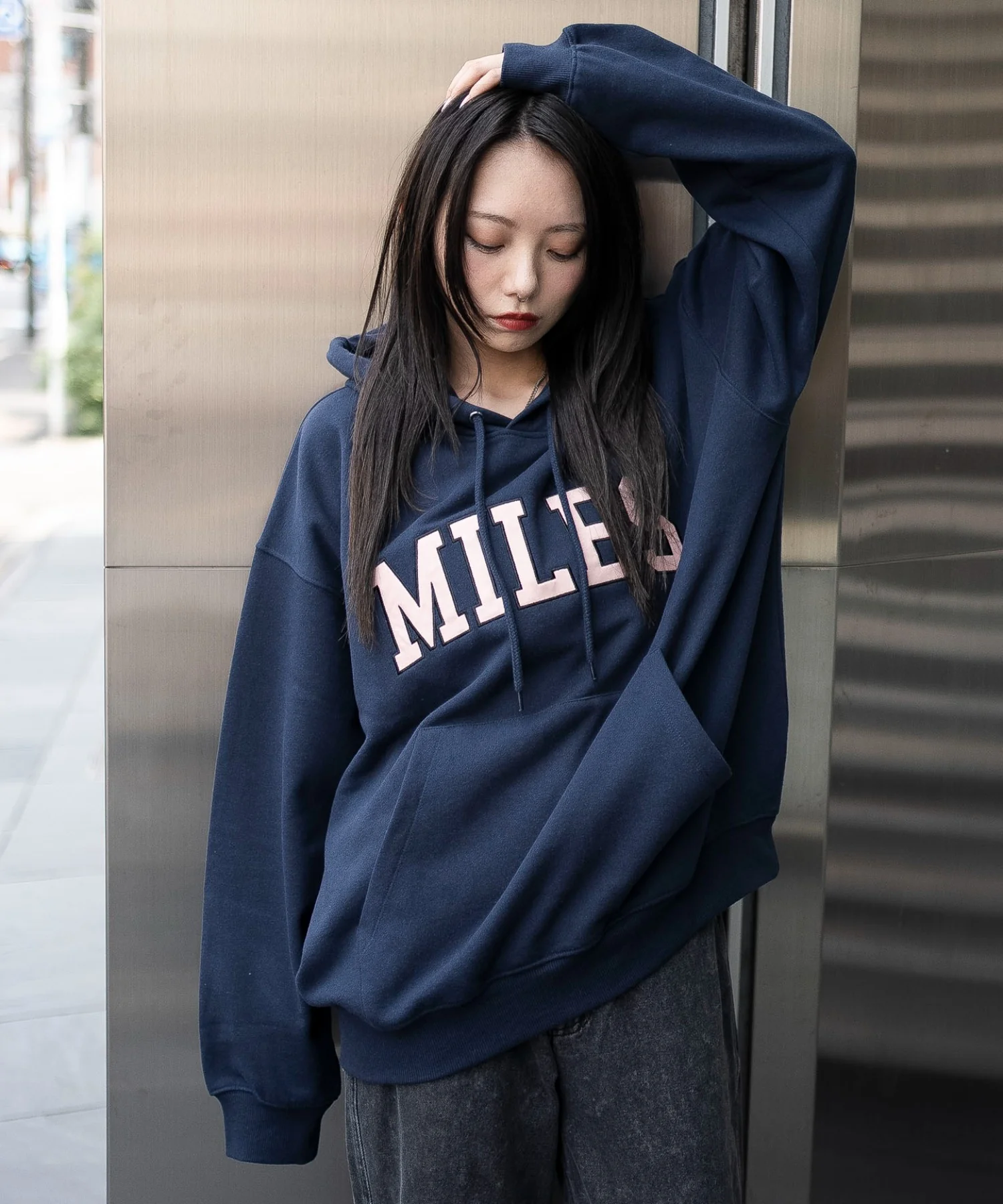 グラフィックロゴプルパーカー - Image 40