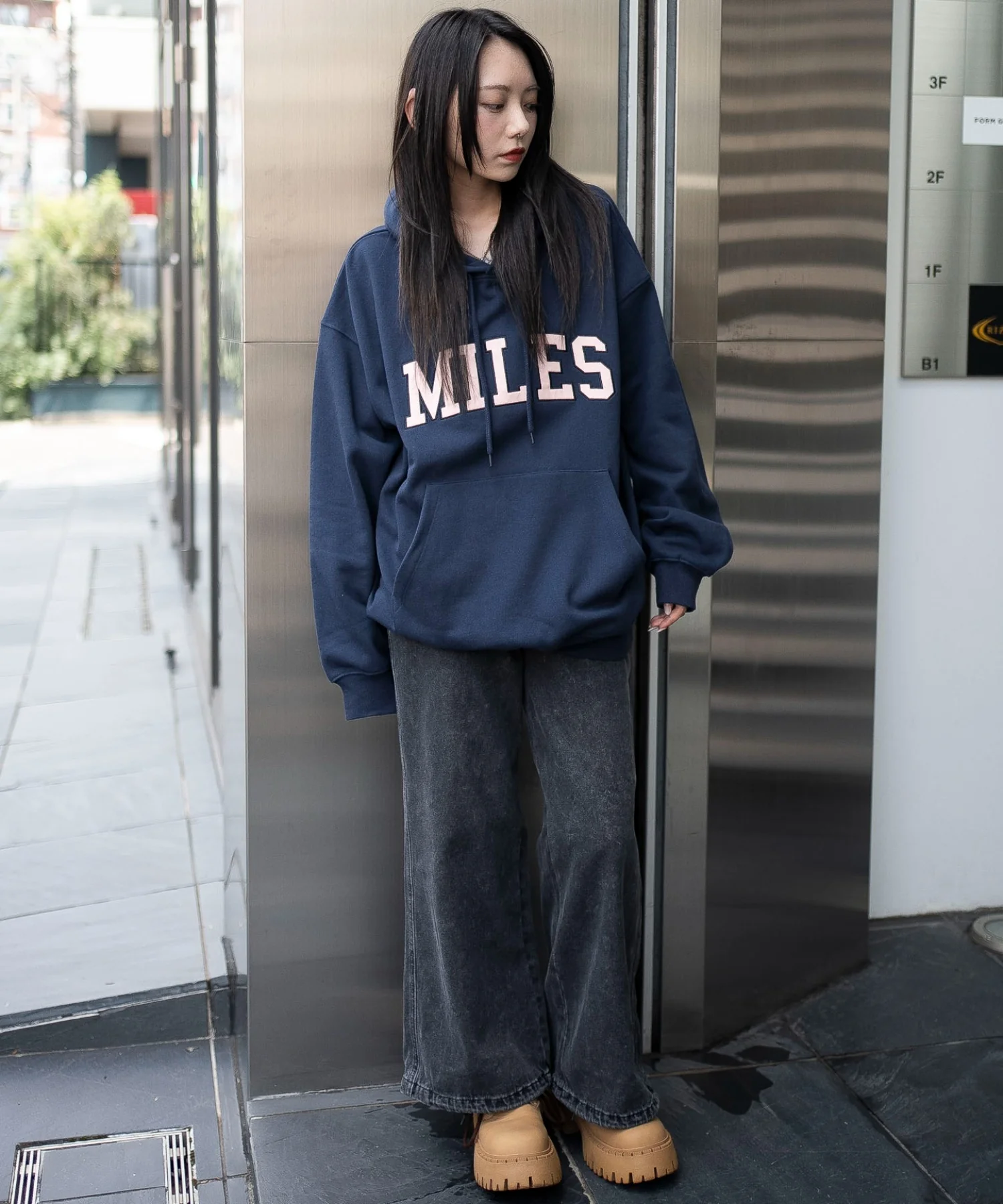 グラフィックロゴプルパーカー - Image 43
