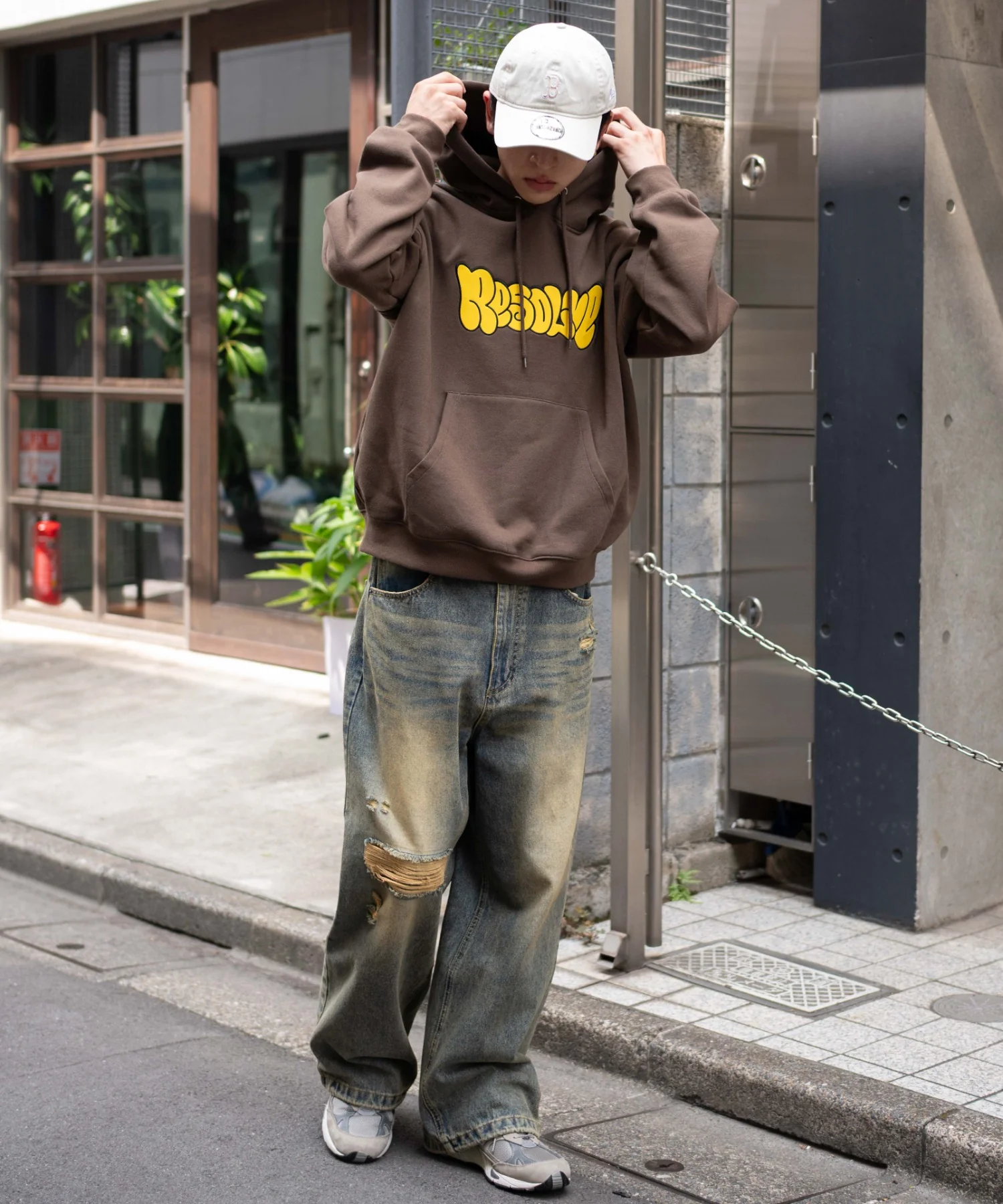 グラフィックロゴプルパーカー - Image 47