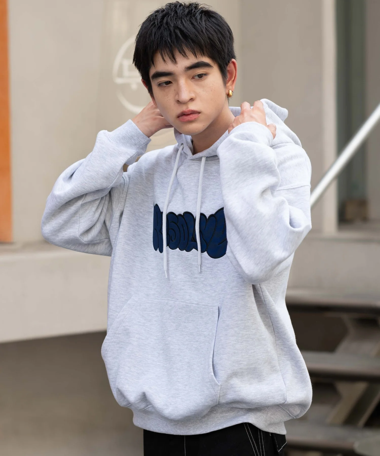 グラフィックロゴプルパーカー - Image 55