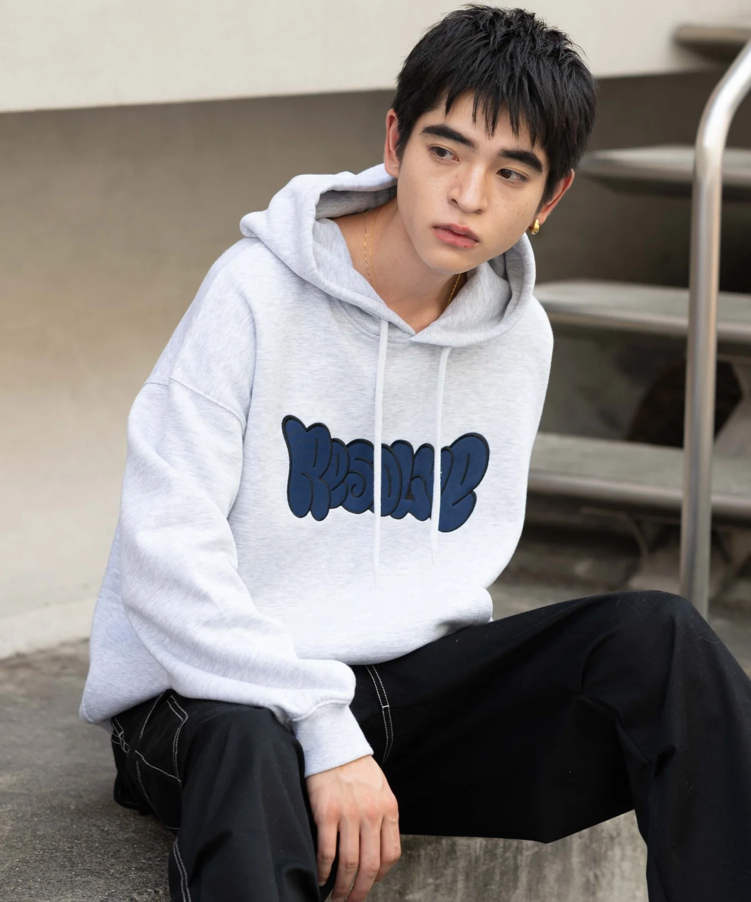 グラフィックロゴプルパーカー - Image 56