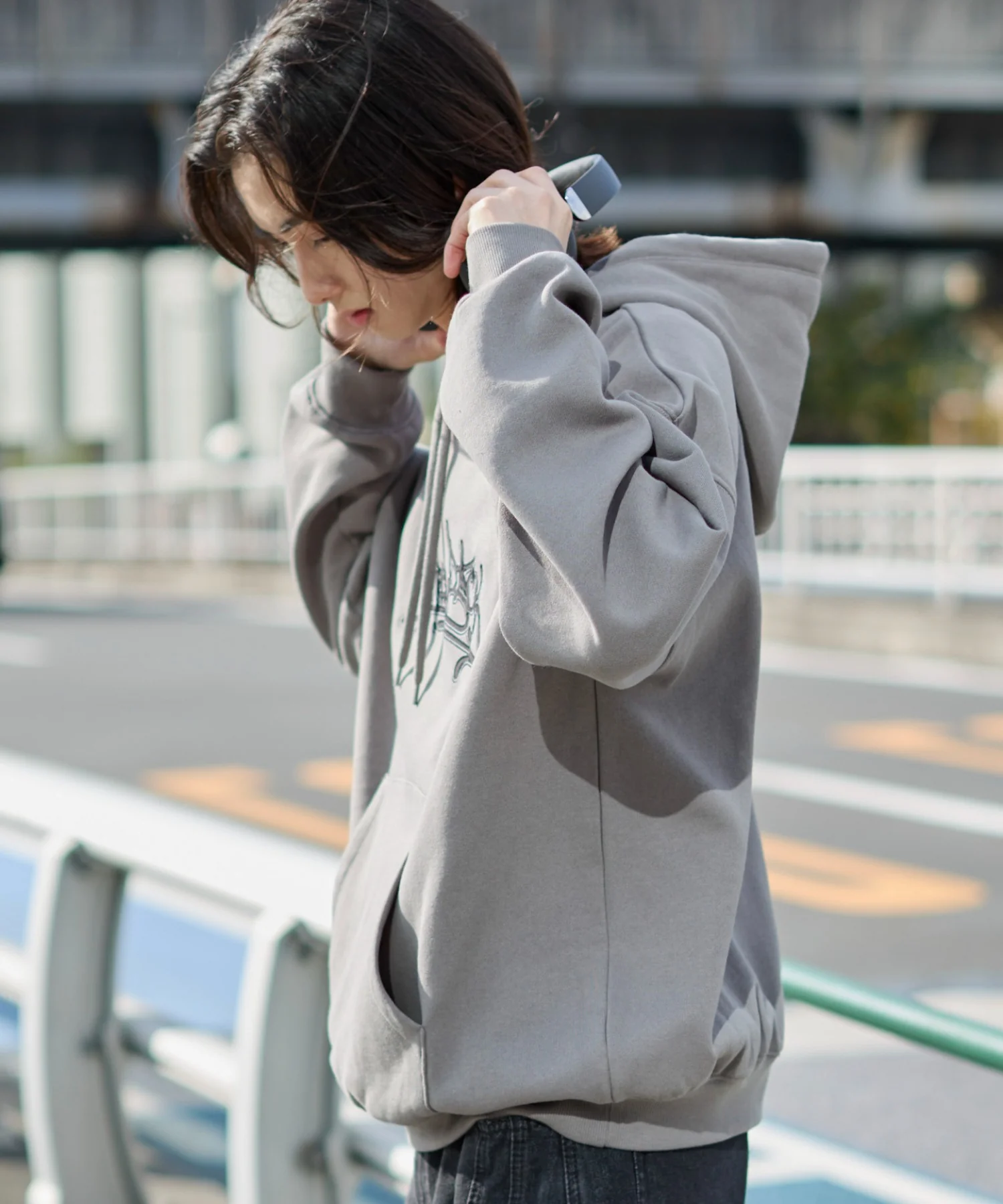 グラフィックロゴプルパーカー - Image 59