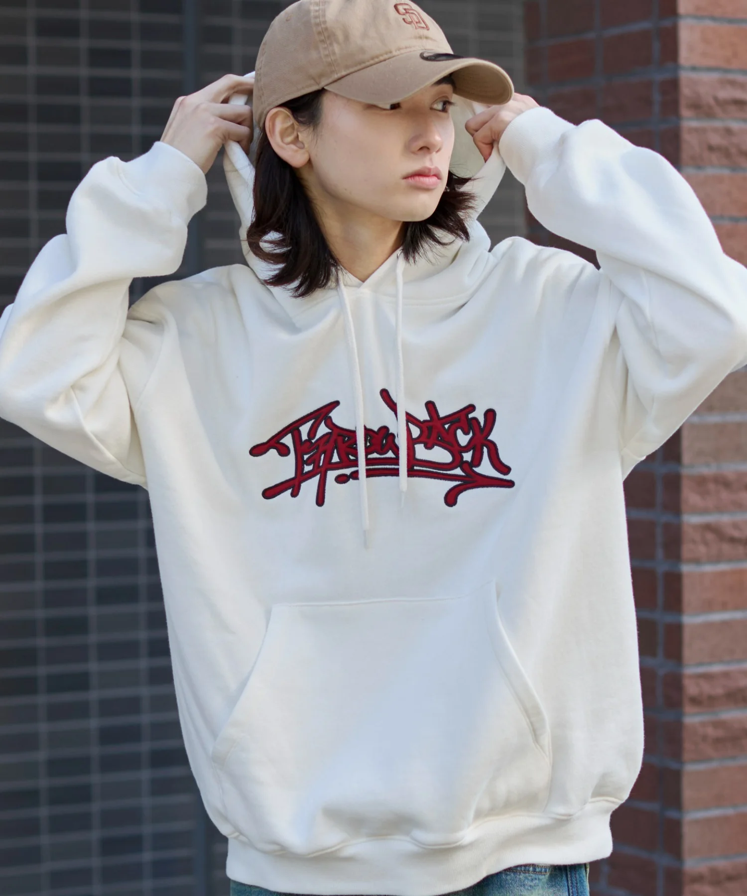 グラフィックロゴプルパーカー - Image 73