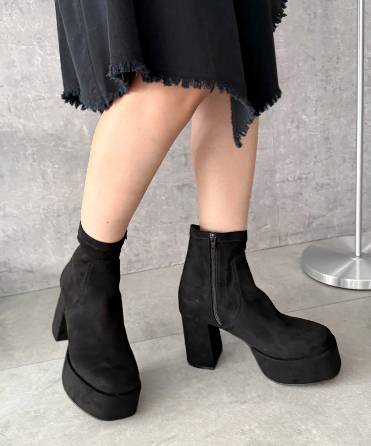 ストレッチヒールショートブーツ - Image 10