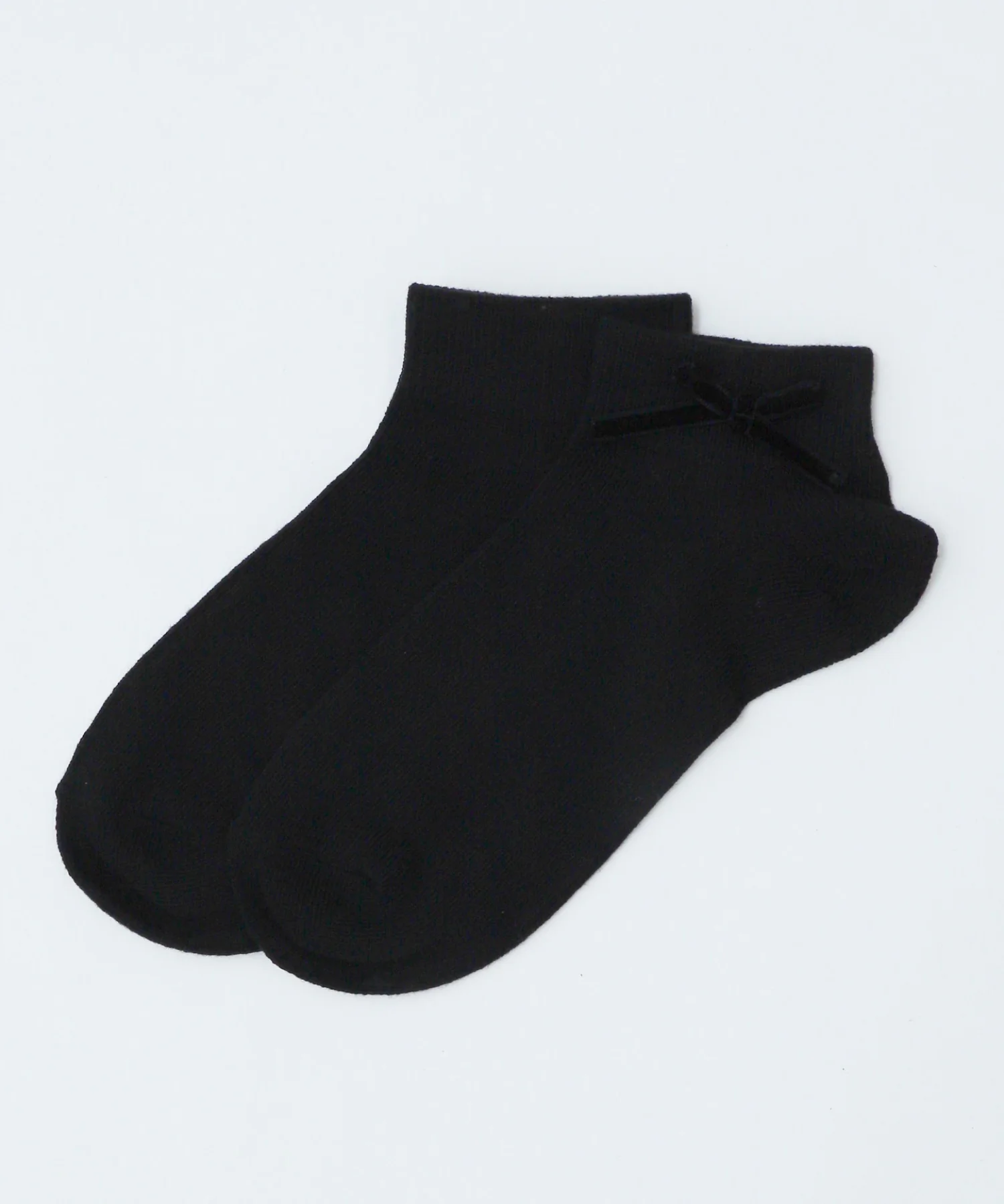 ベロアリボンショートソックス(23-25cm) - Image 4