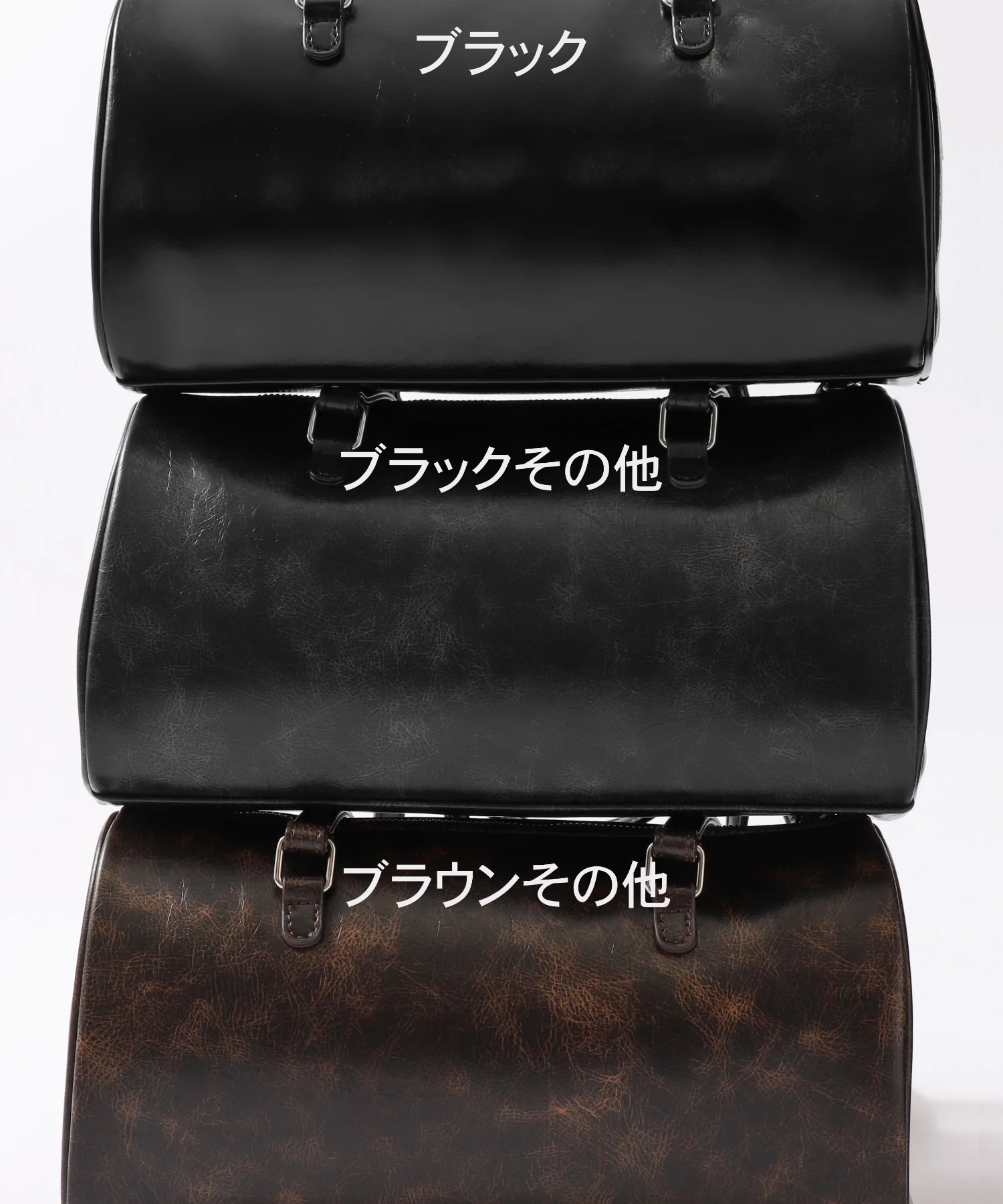 キラキラチャーム付きドラムボストンバッグ - Image 34
