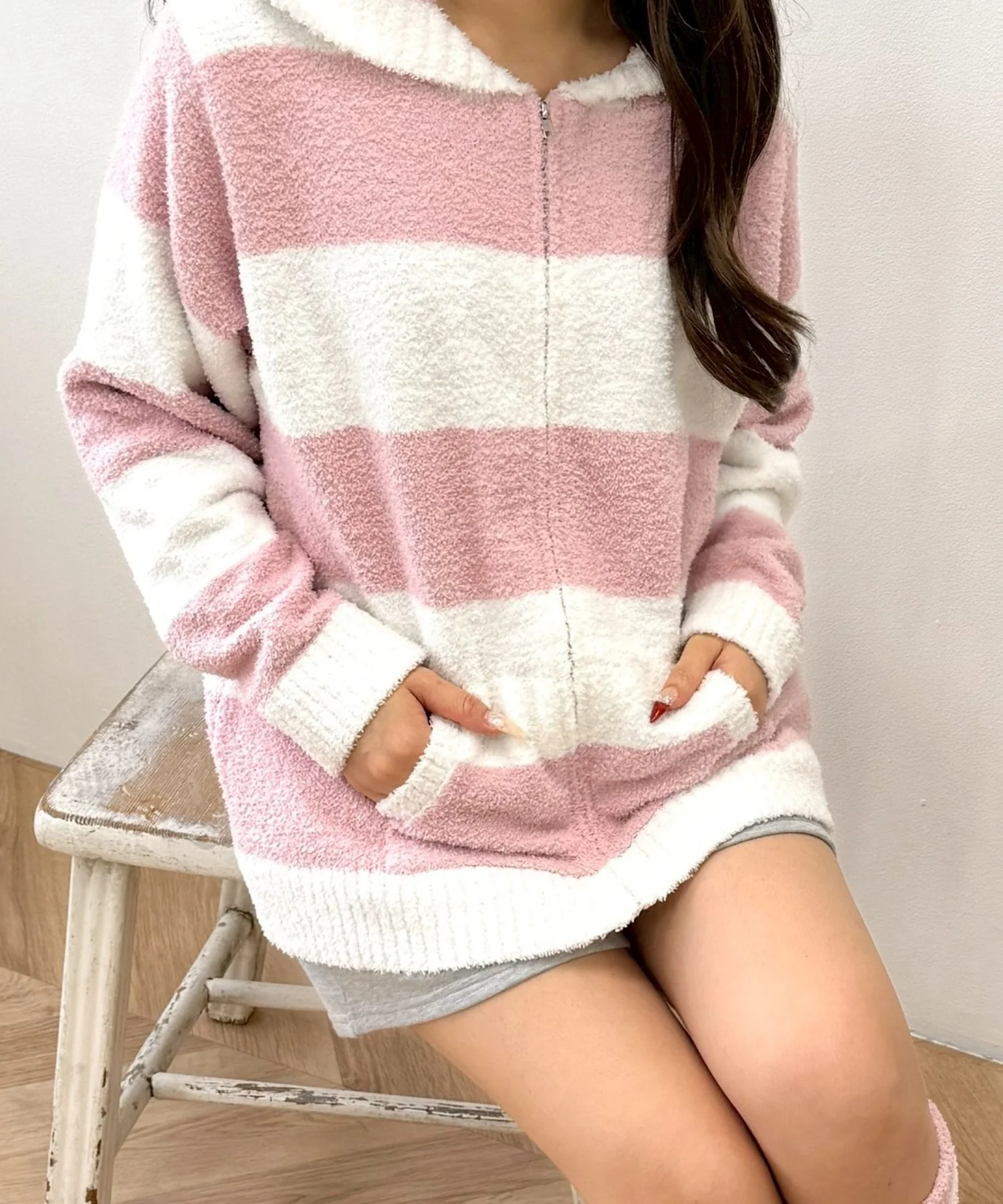ボーダーZIPパーカー - Image 19