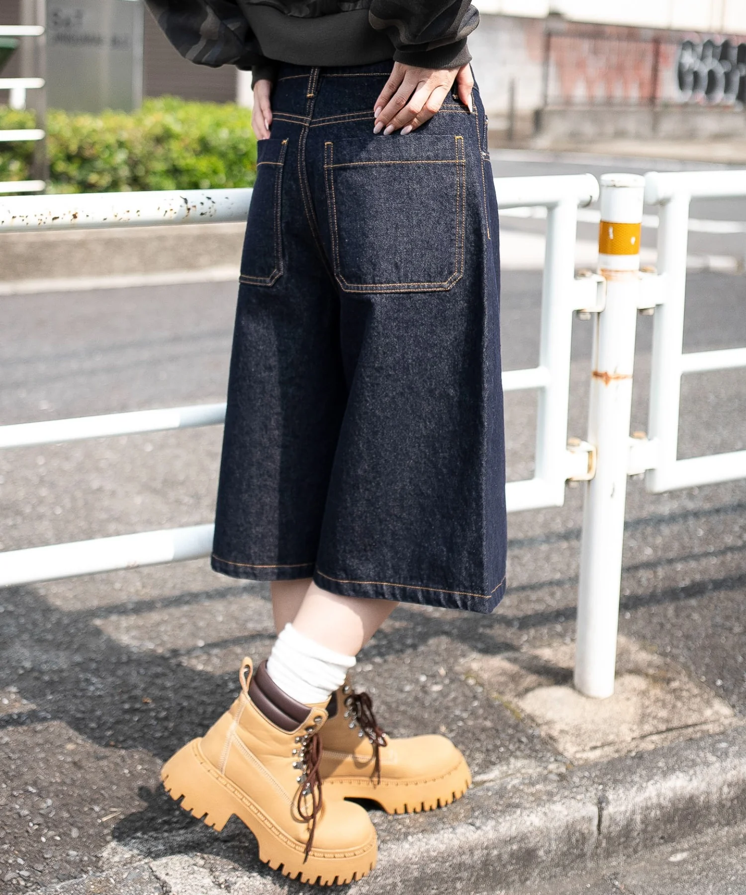 リジッドバギーハーフパンツ - Image 10