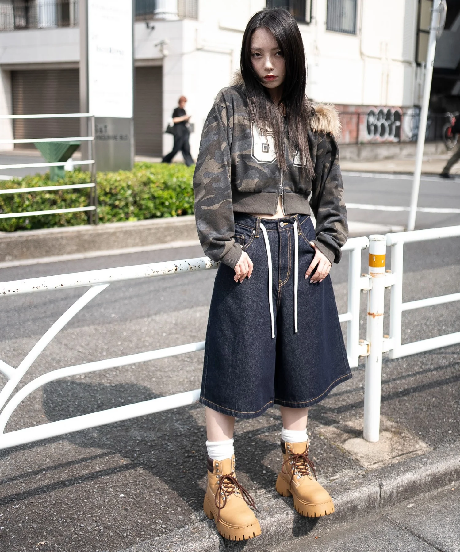 リジッドバギーハーフパンツ - Image 11