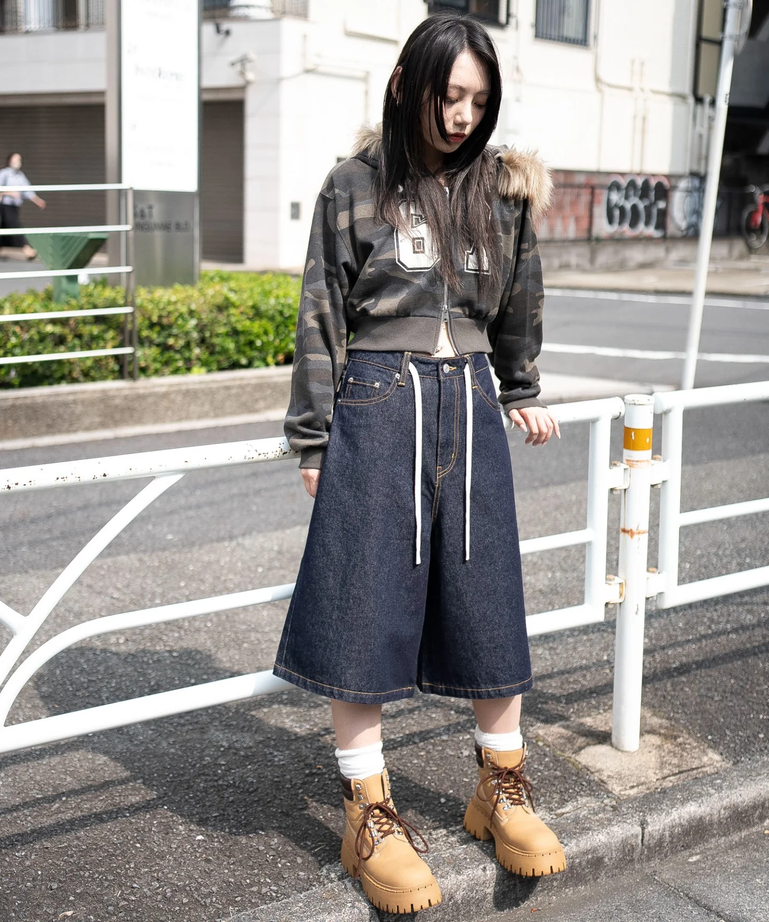 リジッドバギーハーフパンツ - Image 12
