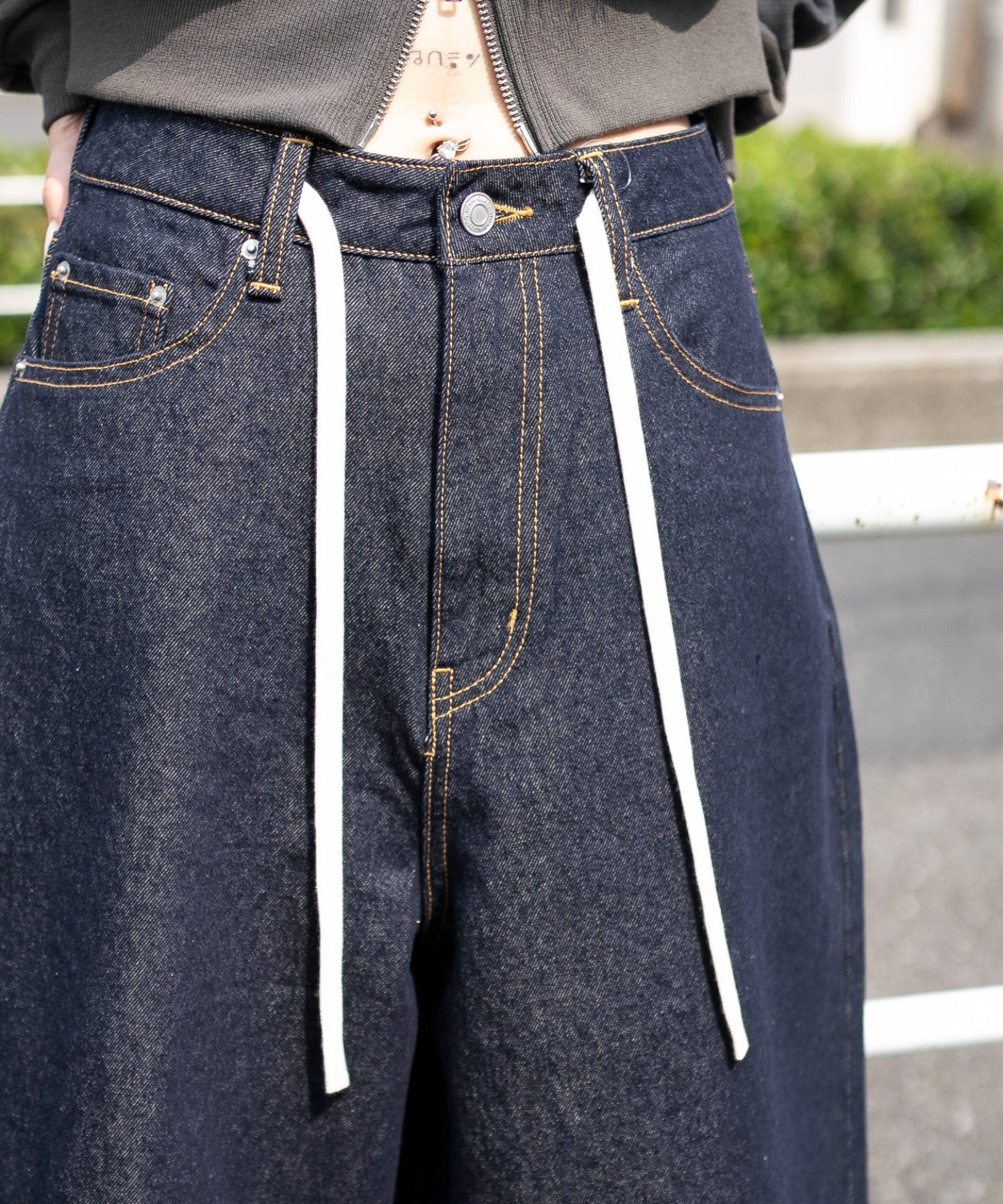 リジッドバギーハーフパンツ - Image 3