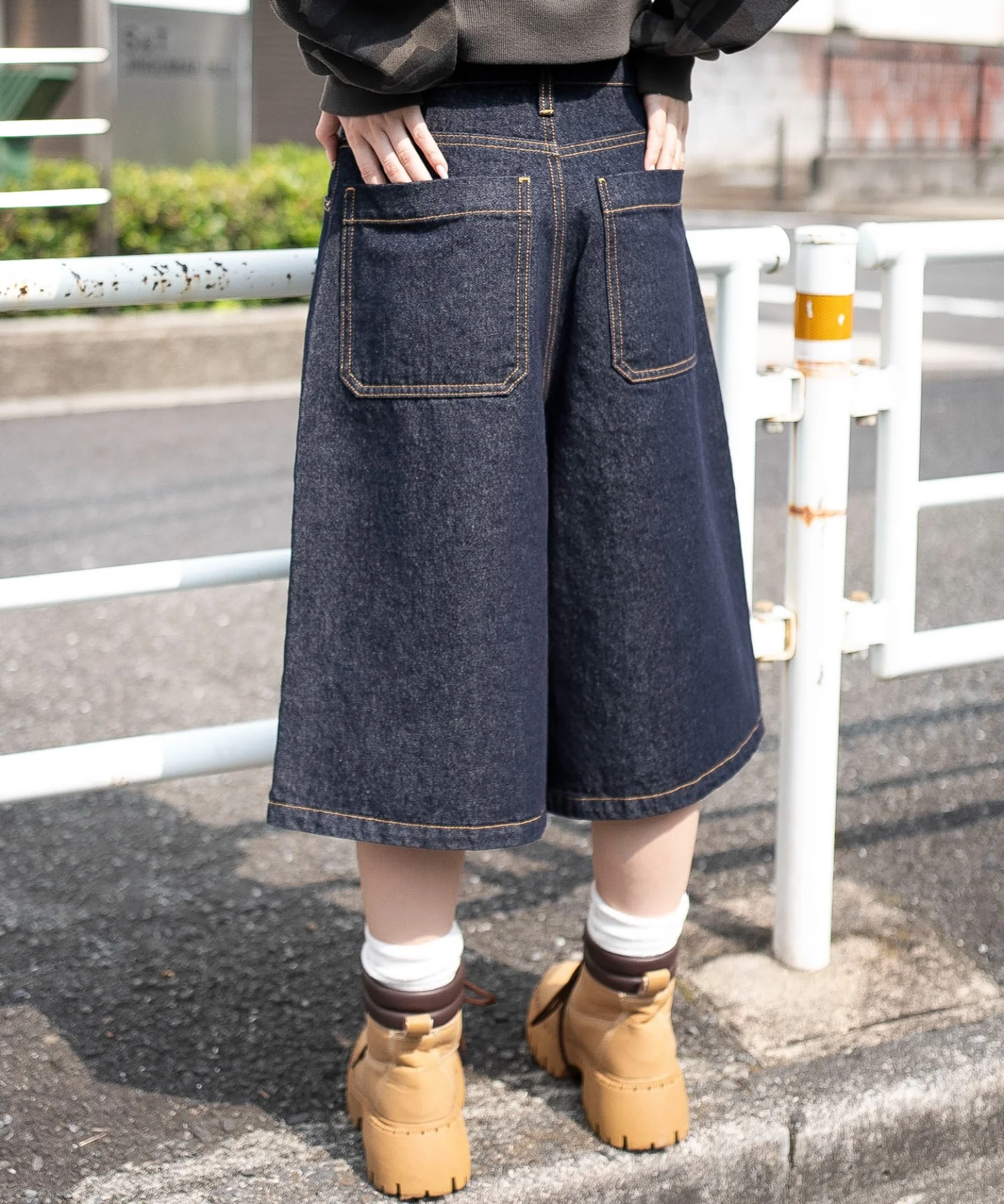 リジッドバギーハーフパンツ - Image 9
