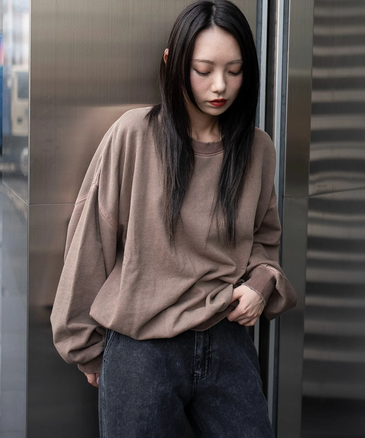 バルーンクロップドプルオーバー - Image 20