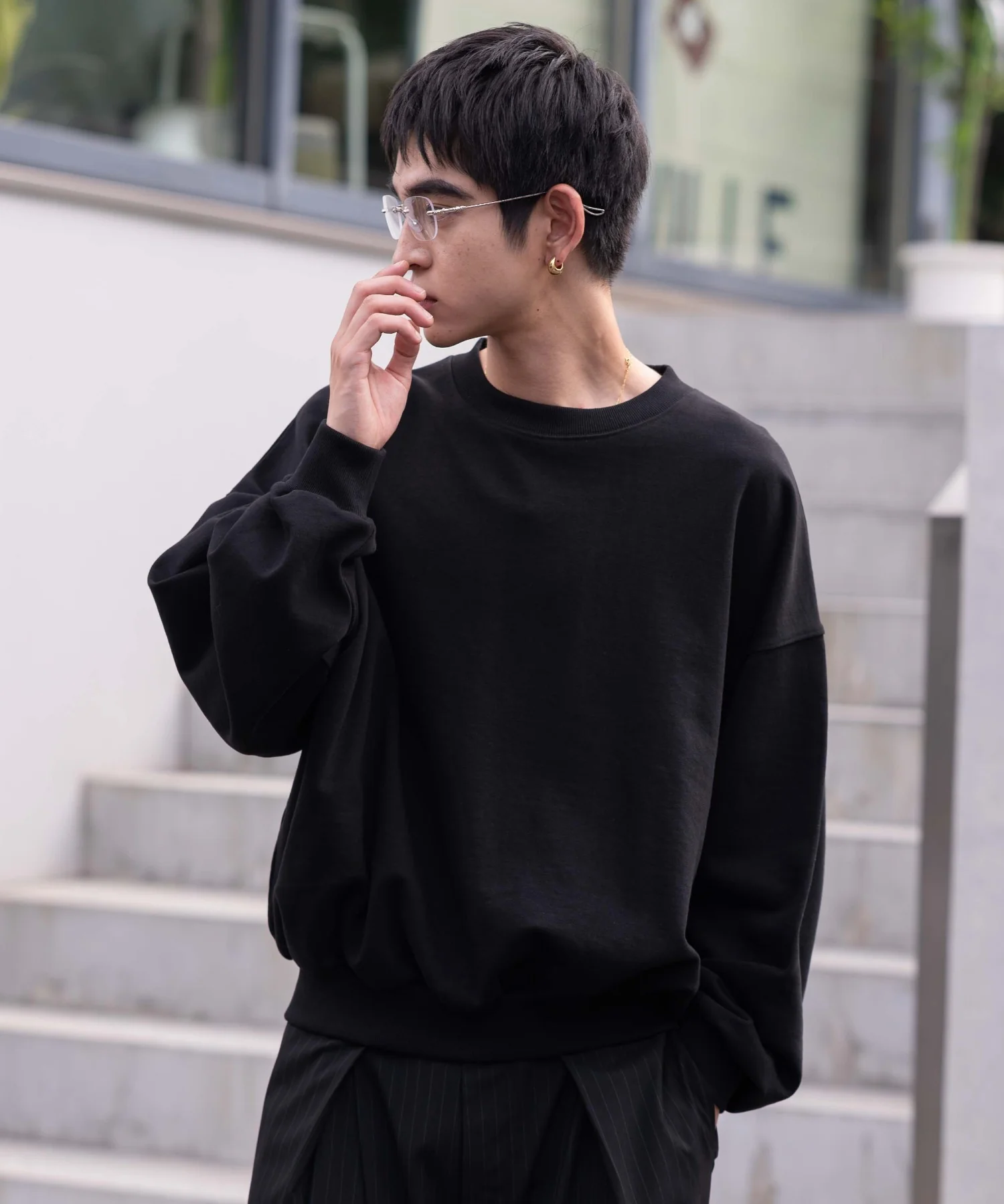 バルーンクロップドプルオーバー - Image 3