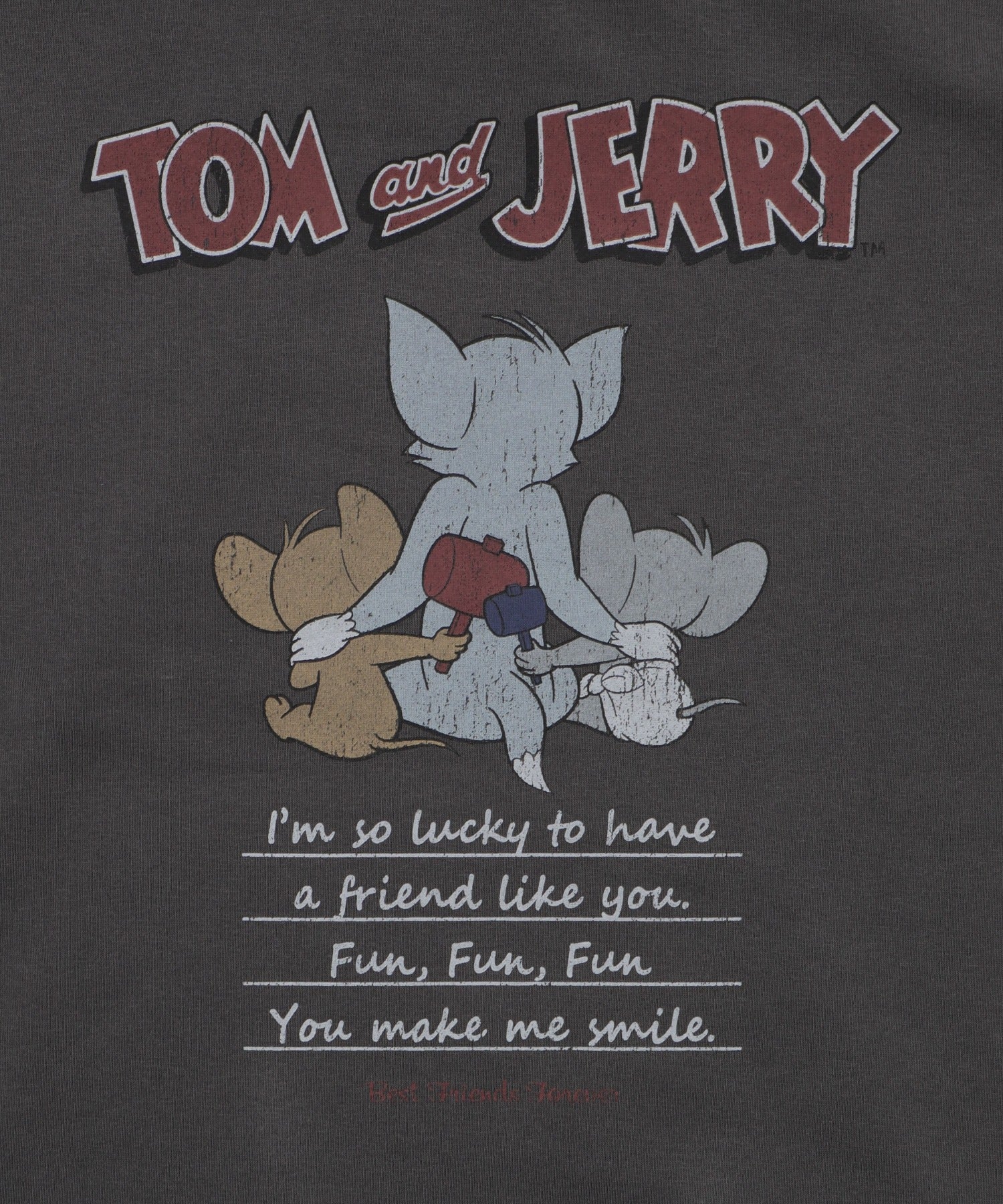 TOMandJERRYグラフィックプルパーカー - Image 37