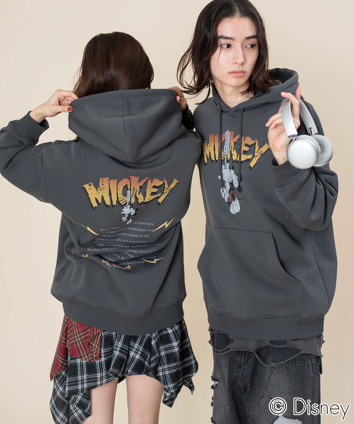 DISNEYグラフィックプルパーカー - Image 2