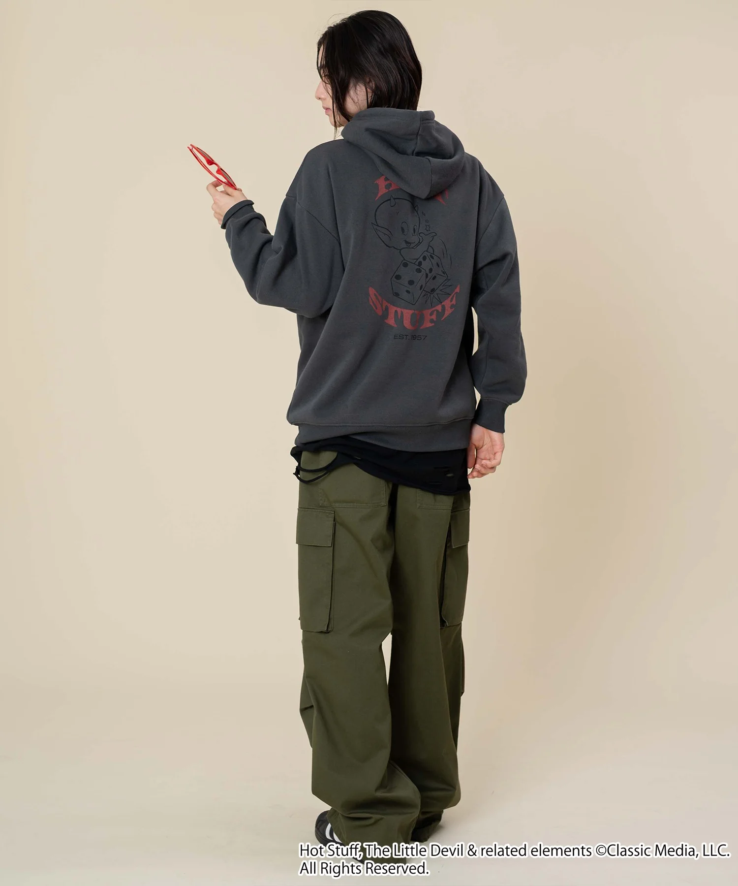 【HOTSTUFF】グラフィックプルパーカー - Image 10