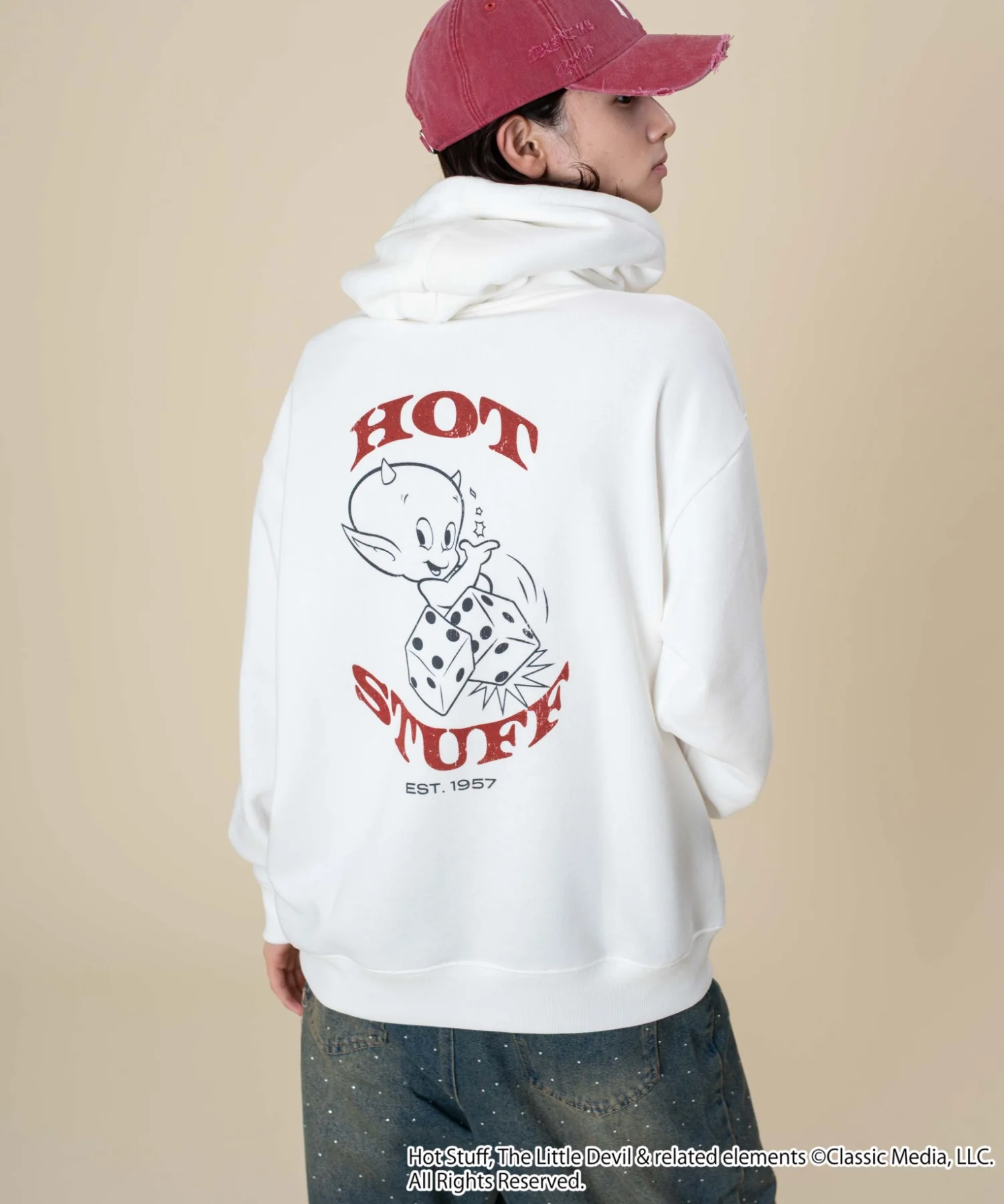 【HOTSTUFF】グラフィックプルパーカー - Image 13