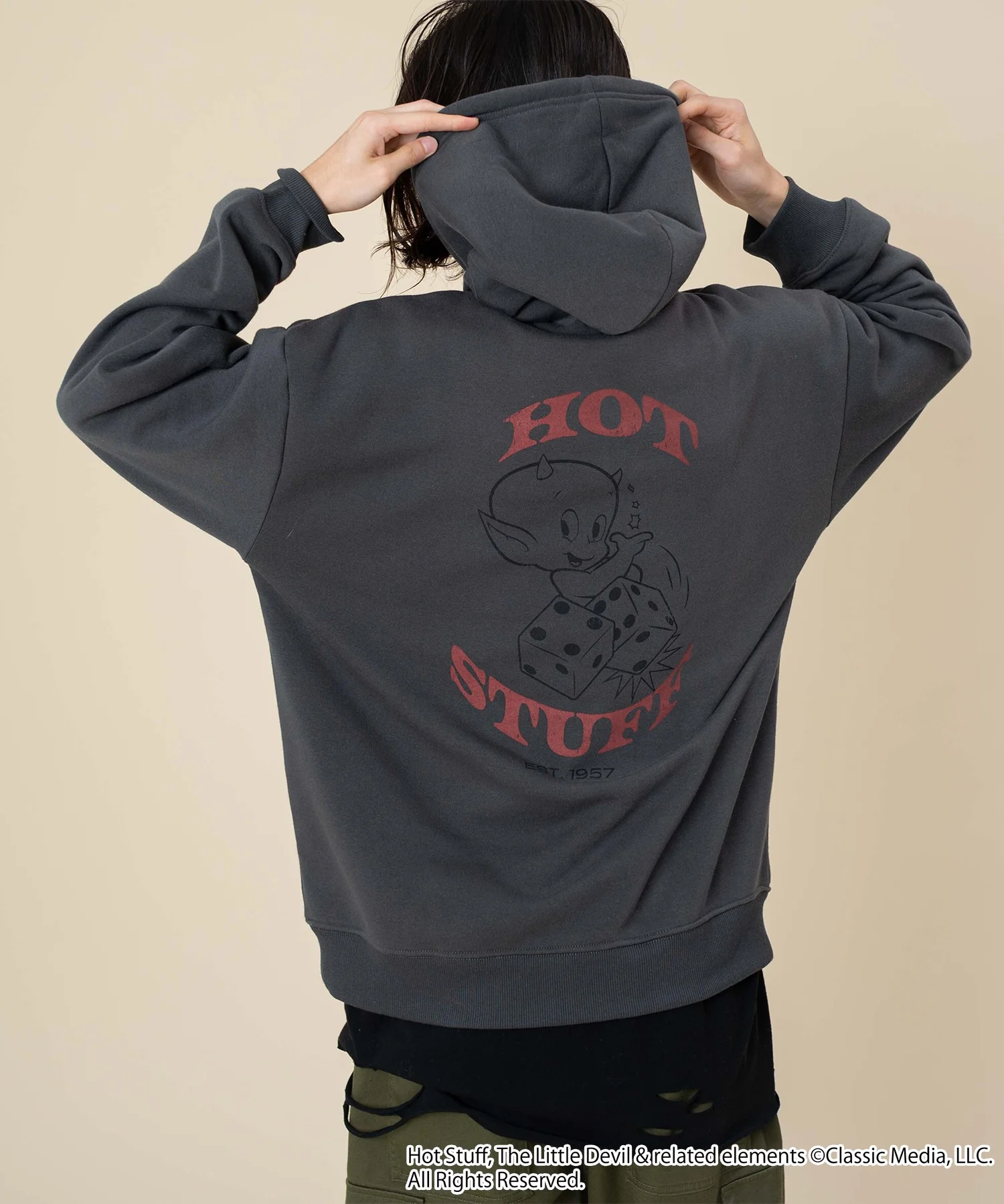 【HOTSTUFF】グラフィックプルパーカー - Image 18