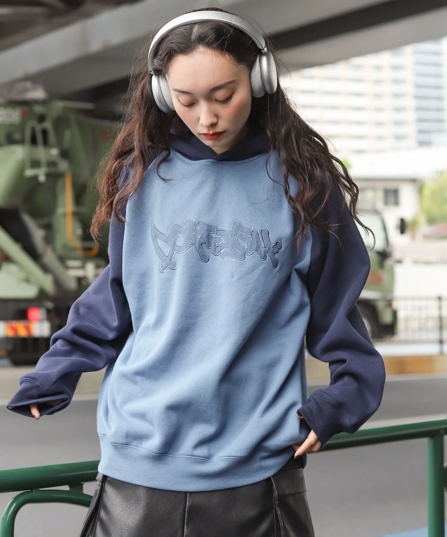 裏起毛ラグランプルパーカー - Image 16