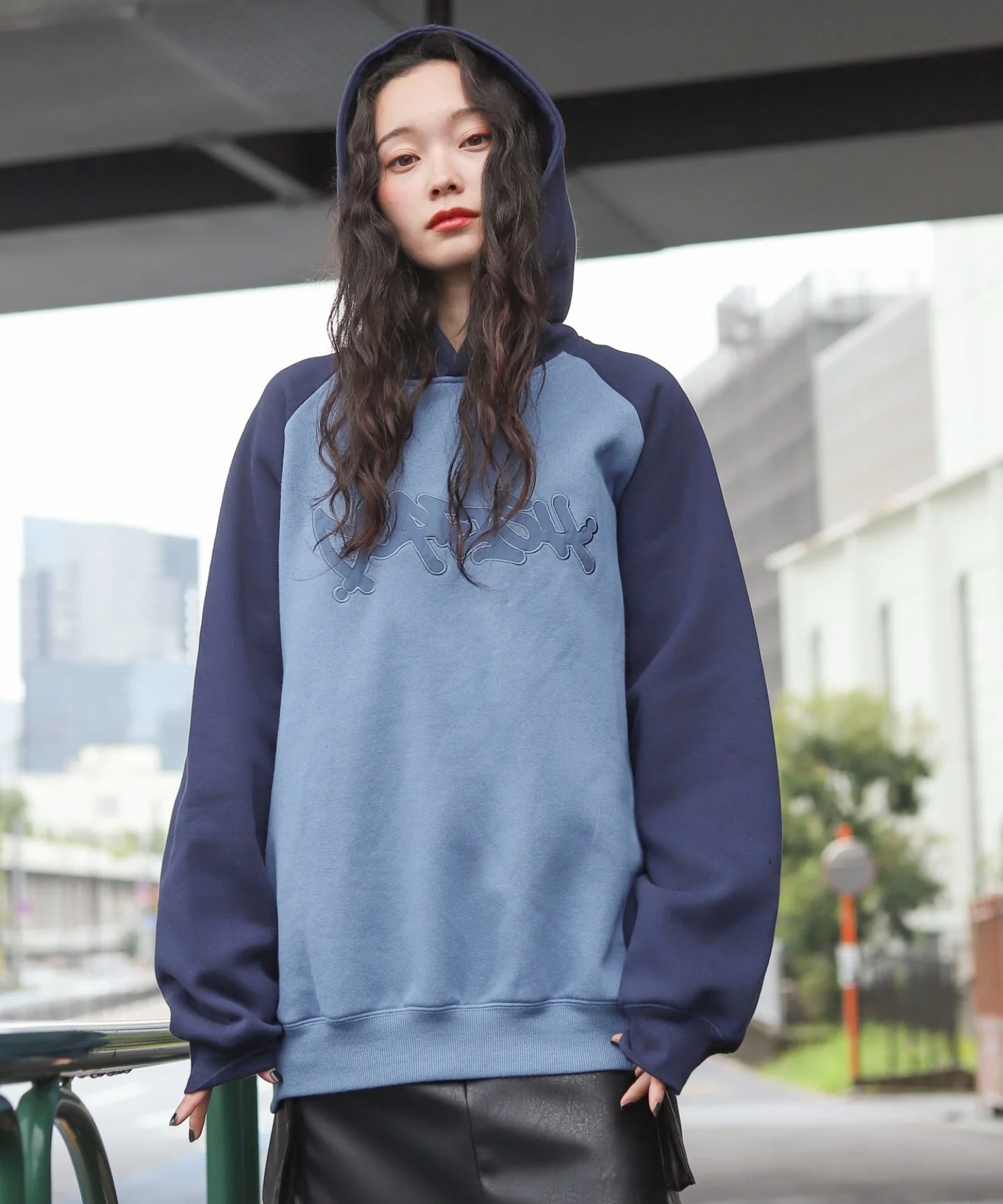 裏起毛ラグランプルパーカー - Image 19