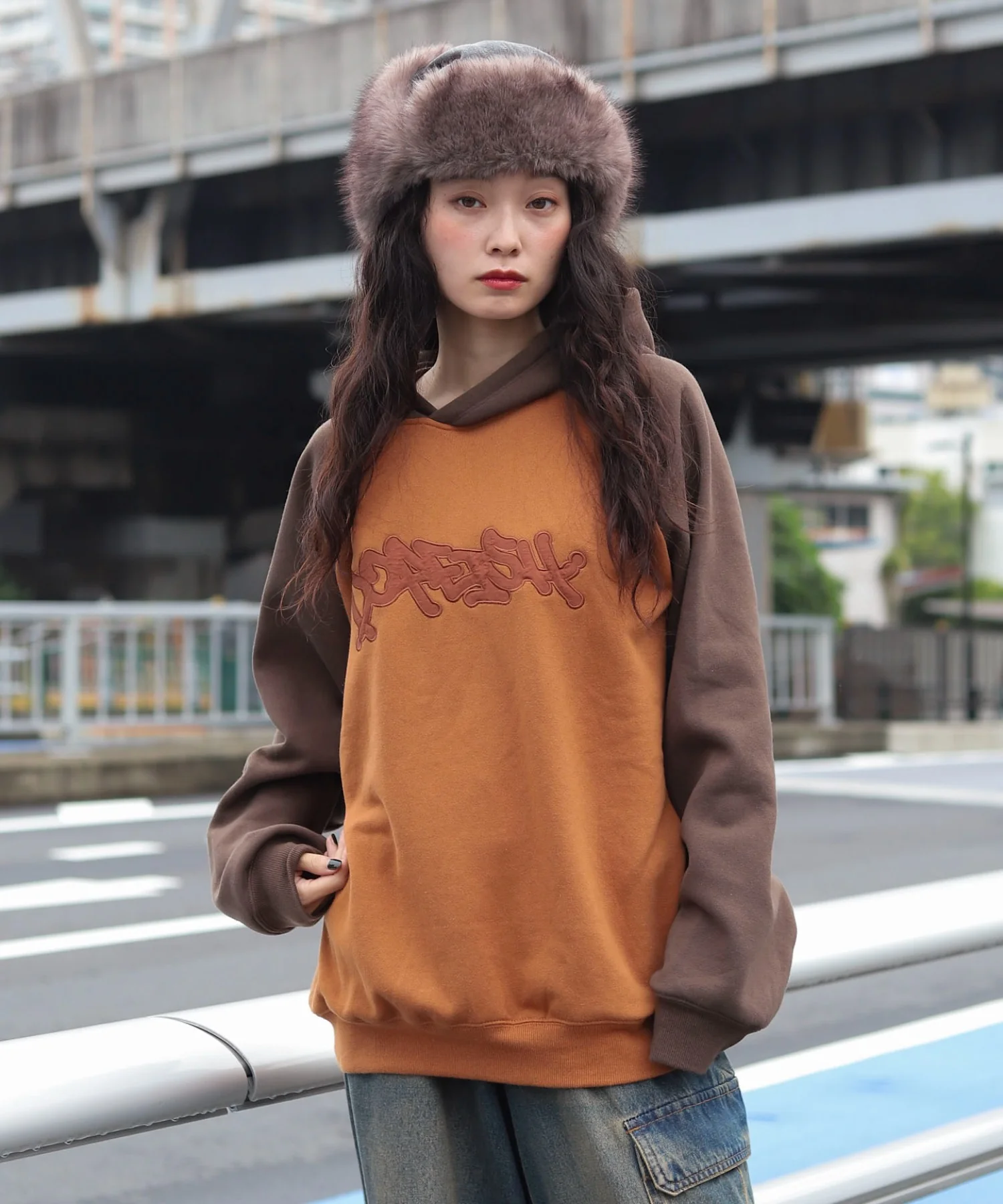 裏起毛ラグランプルパーカー - Image 30