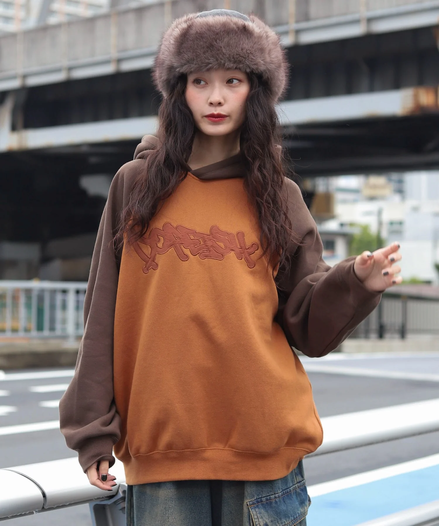 裏起毛ラグランプルパーカー - Image 31