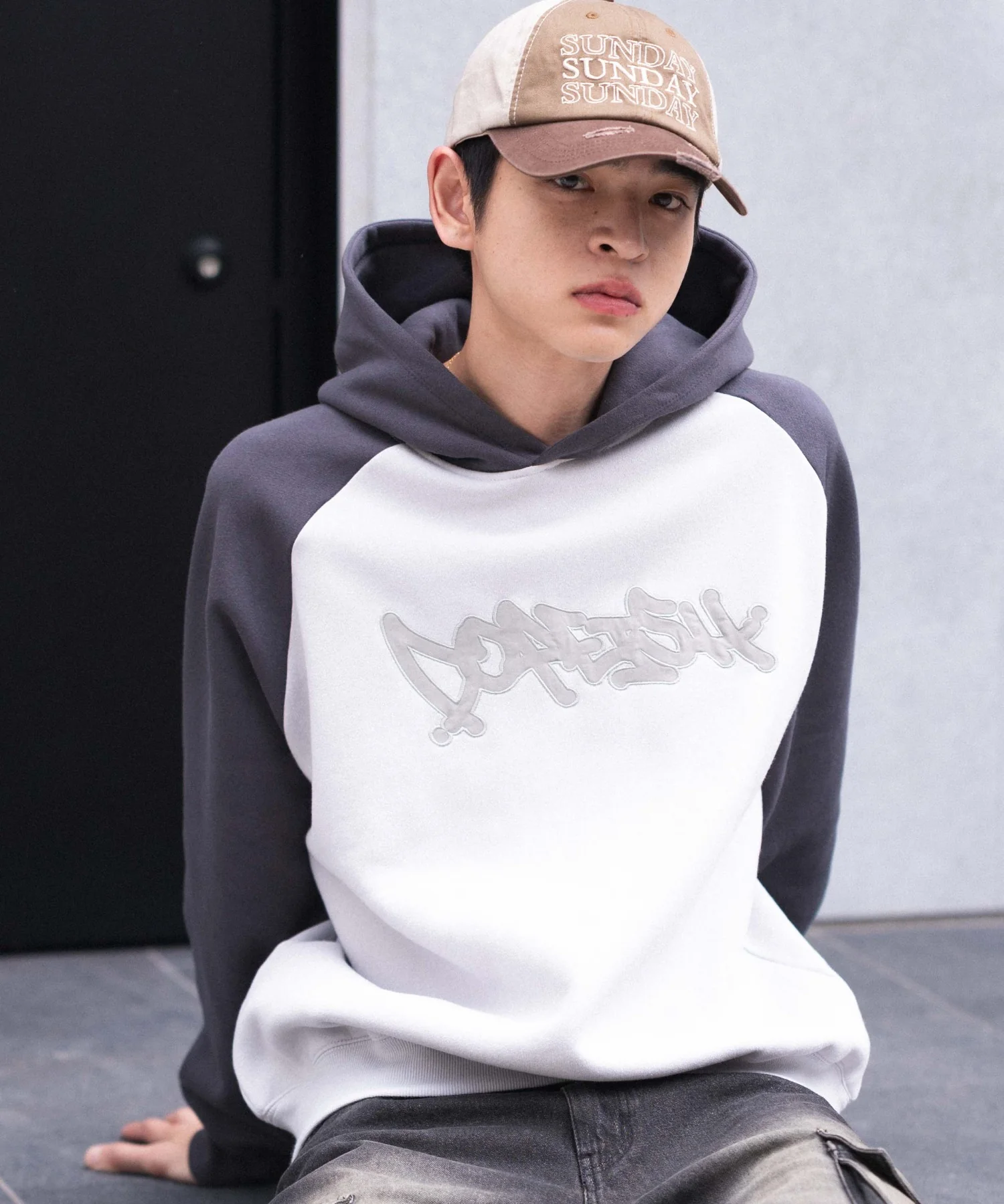 裏起毛ラグランプルパーカー - Image 34