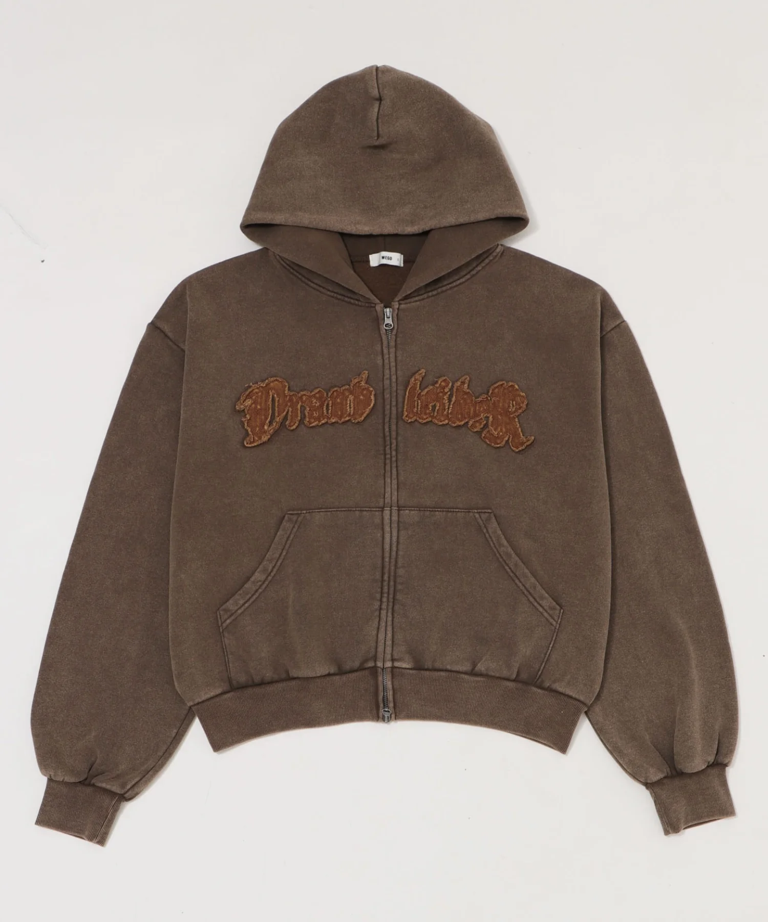 裏起毛ショートグラフィックZIPパーカー - Image 71