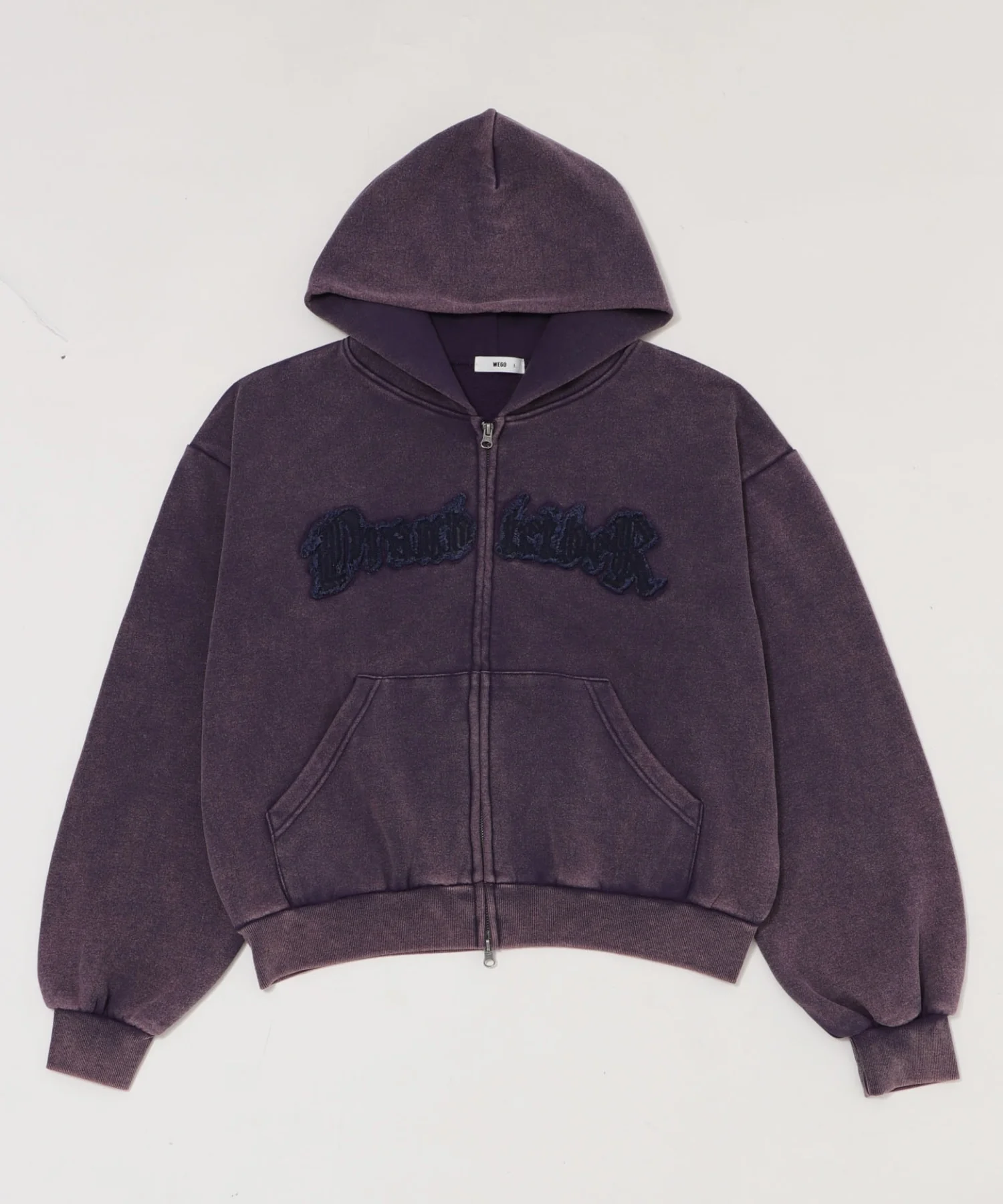 裏起毛ショートグラフィックZIPパーカー - Image 75