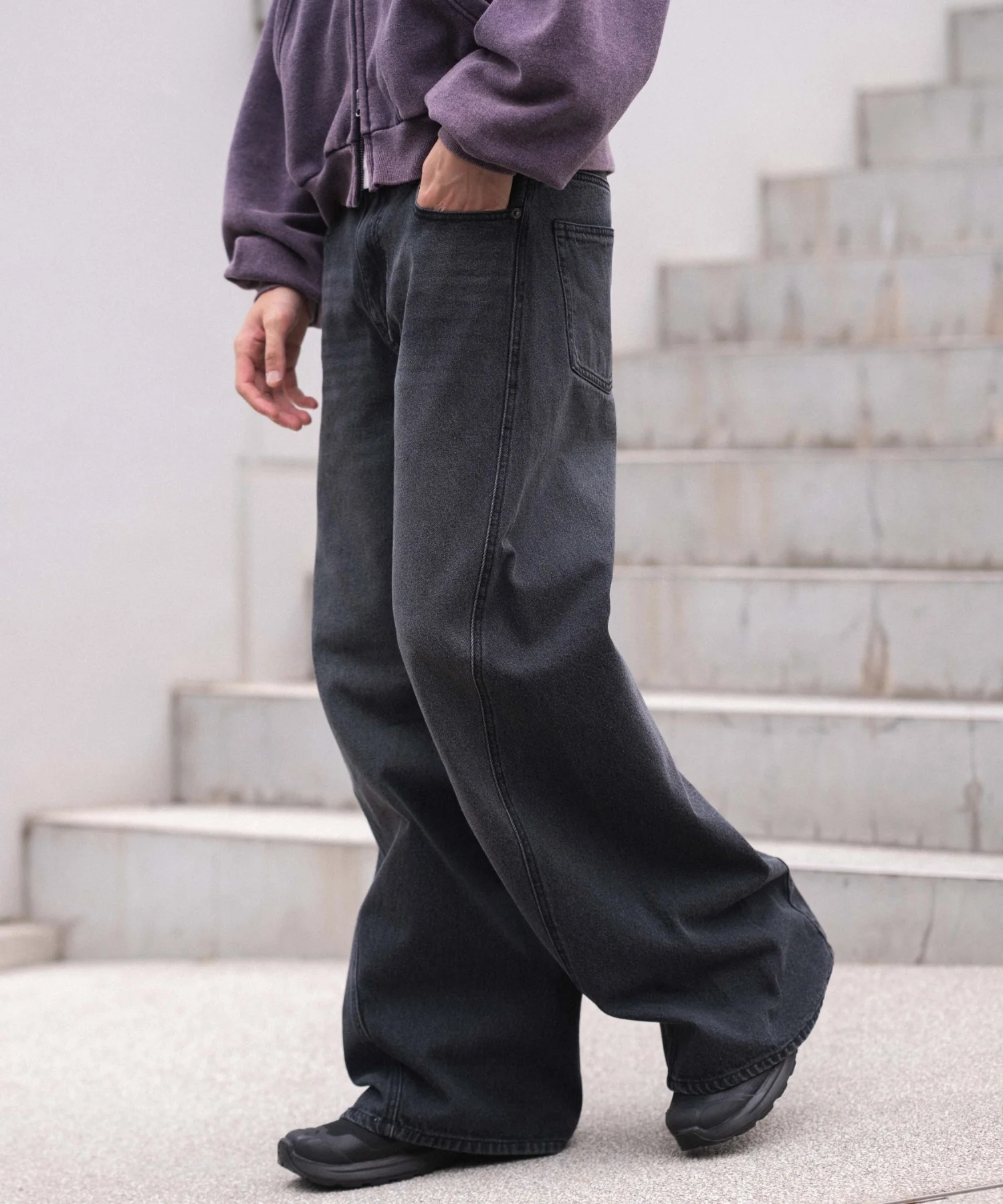 ローライズカバーフィットフレアデニムパンツ - Image 16
