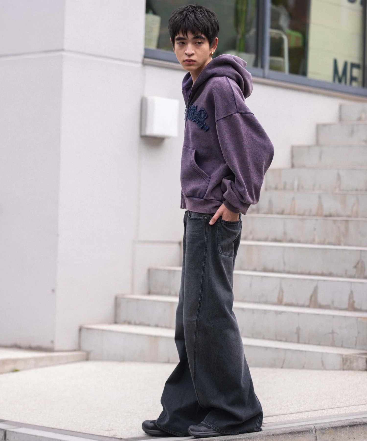 ローライズカバーフィットフレアデニムパンツ - Image 20