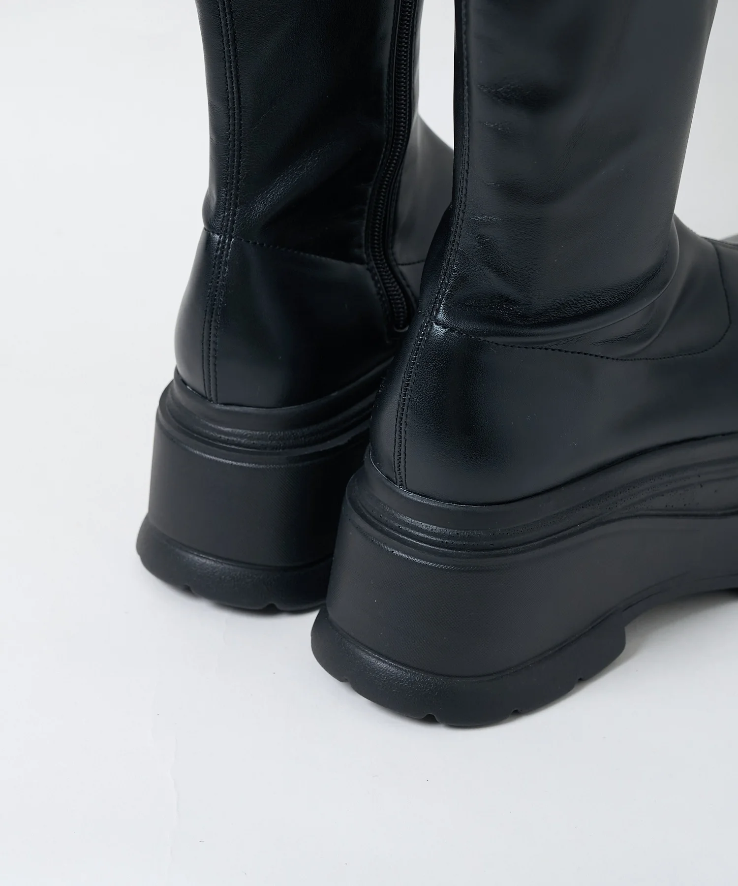 厚底ボリュームロングブーツ - Image 19