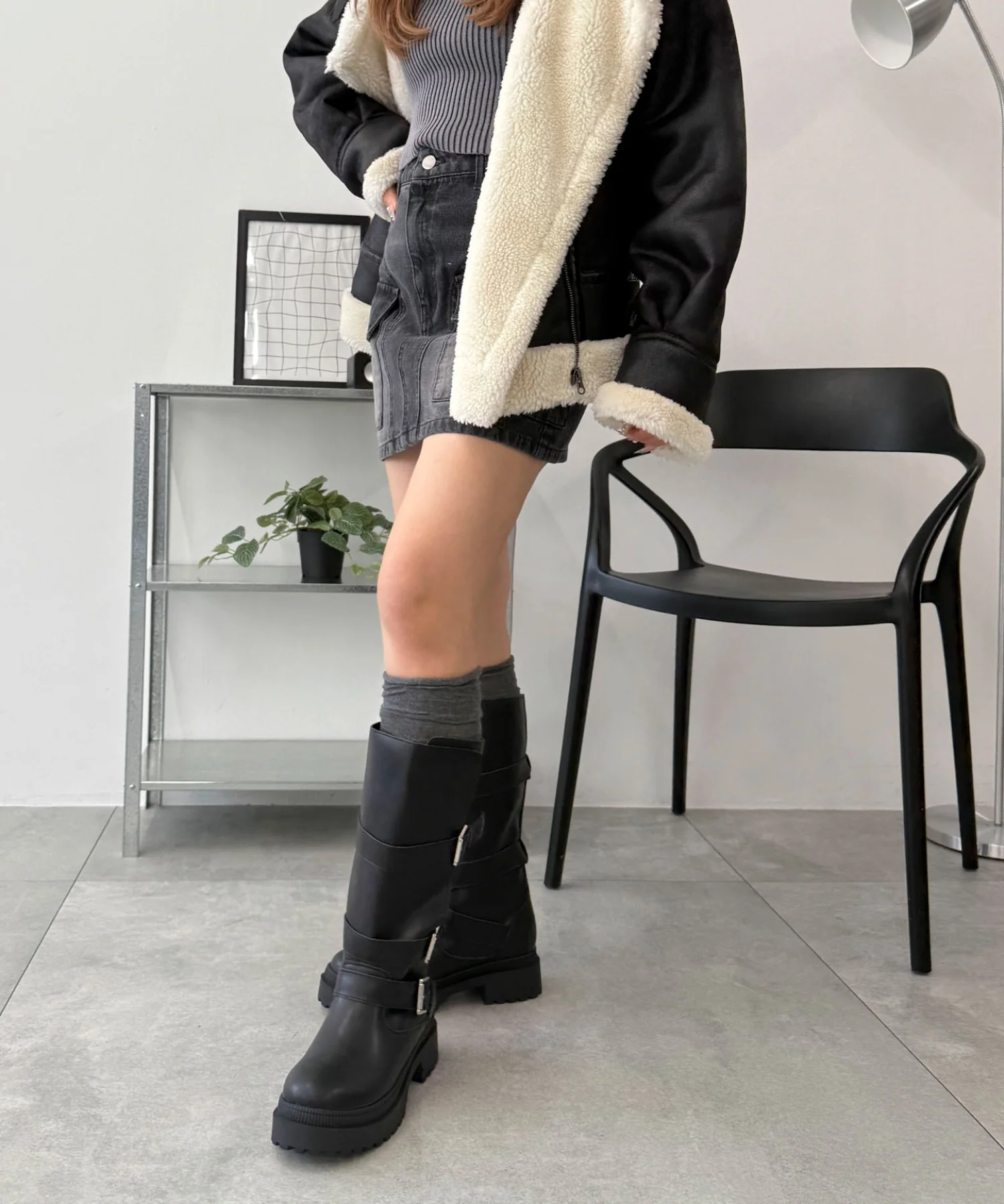 サイドベルトロングブーツ - Image 13