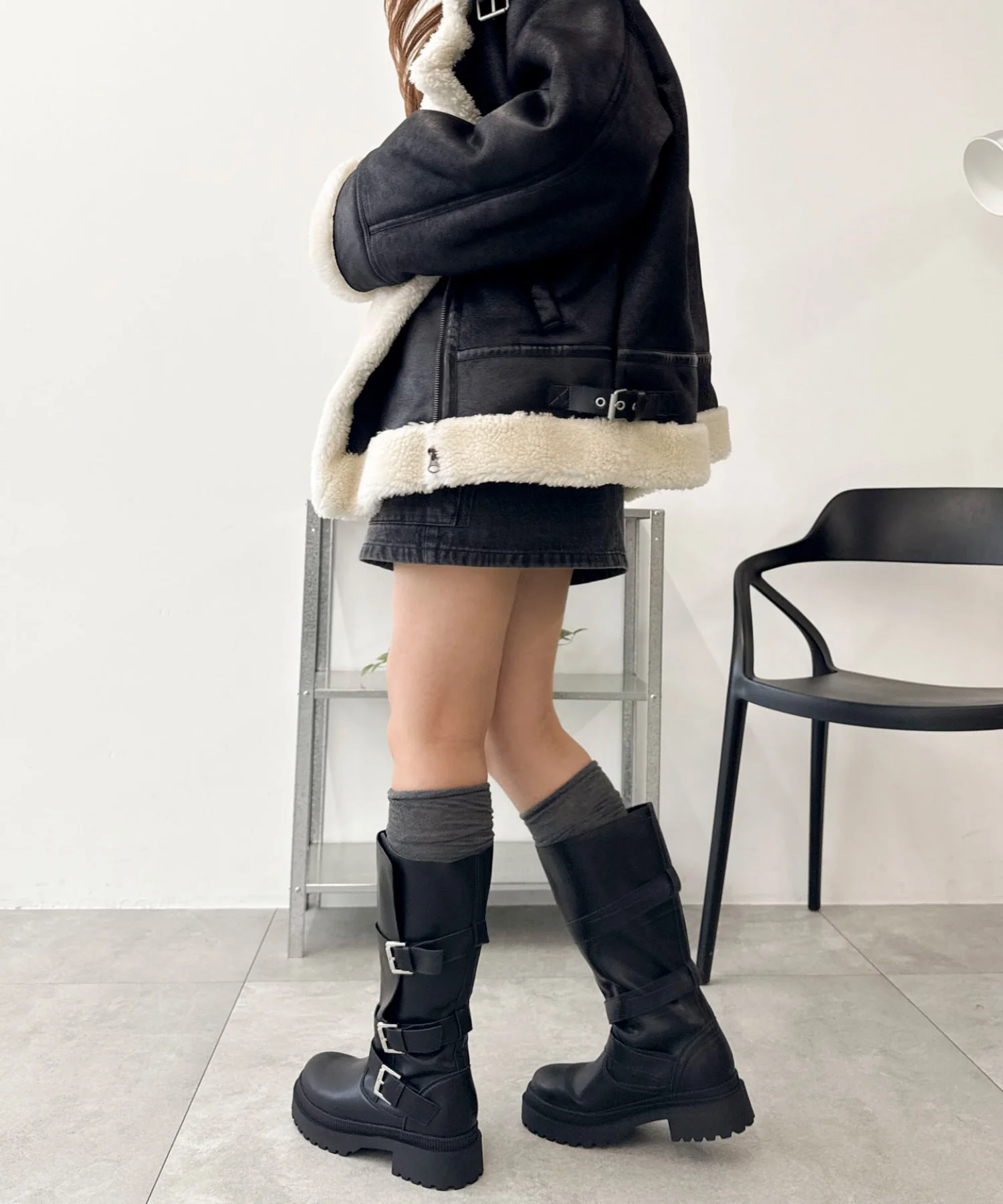 サイドベルトロングブーツ - Image 15