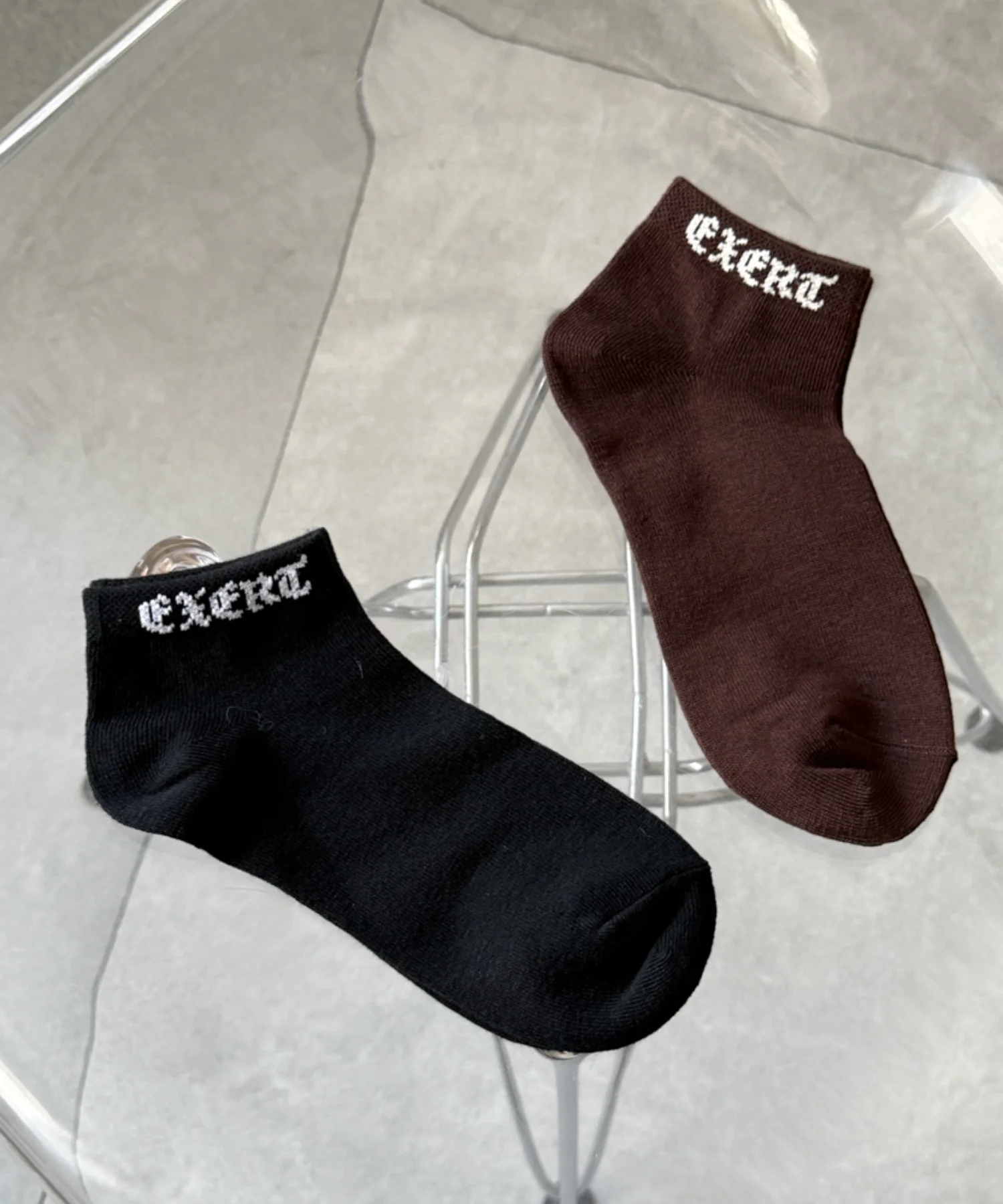 exertロゴショートソックス(23-25cm) - Image 3