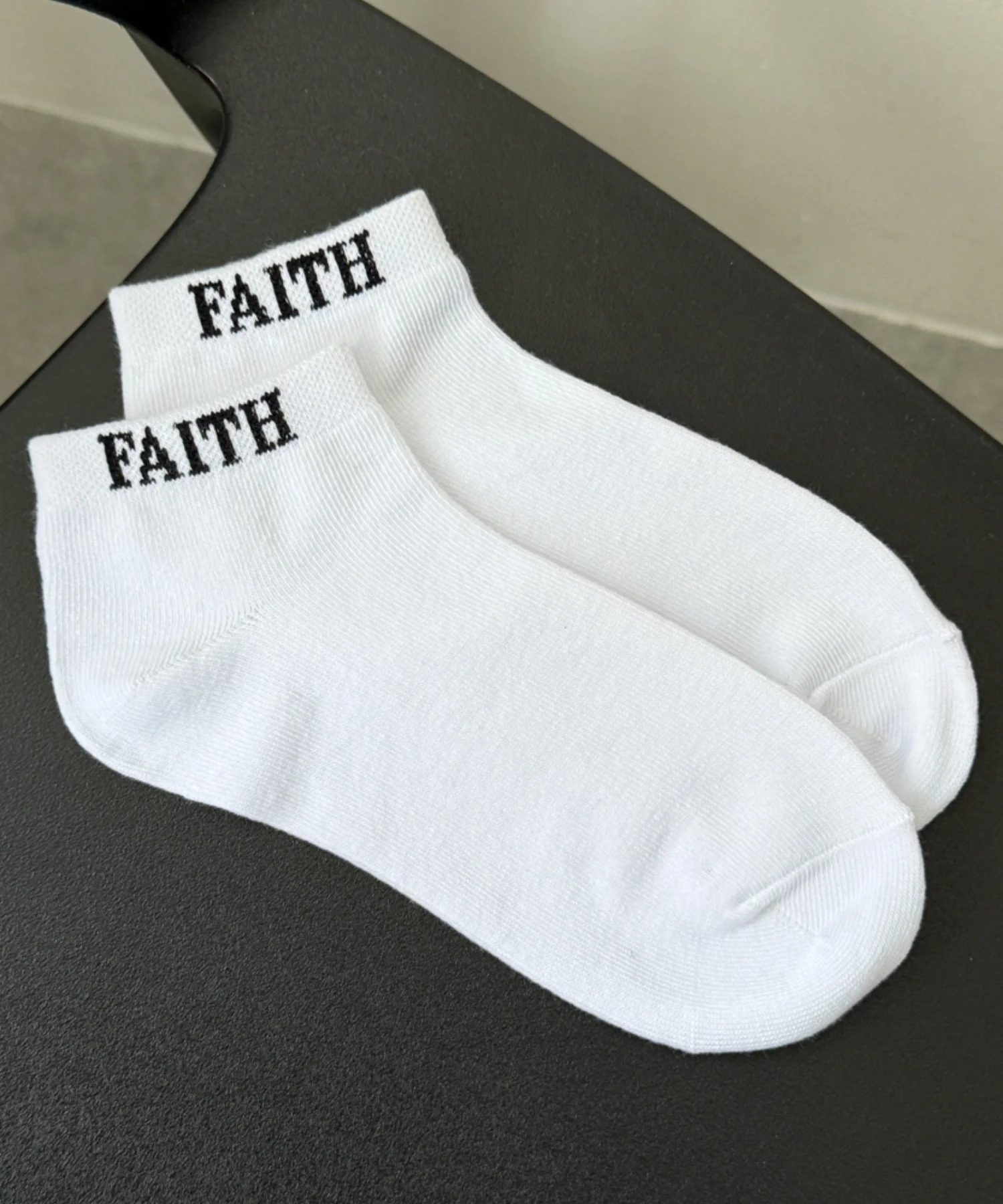 FAITHロゴショートソックス(23-25cm) - Image 2