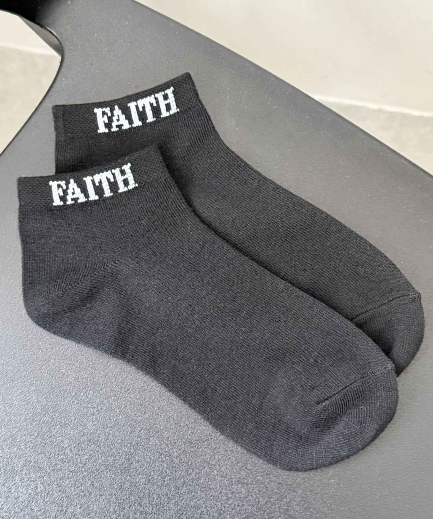 FAITHロゴショートソックス(23-25cm) - Image 3