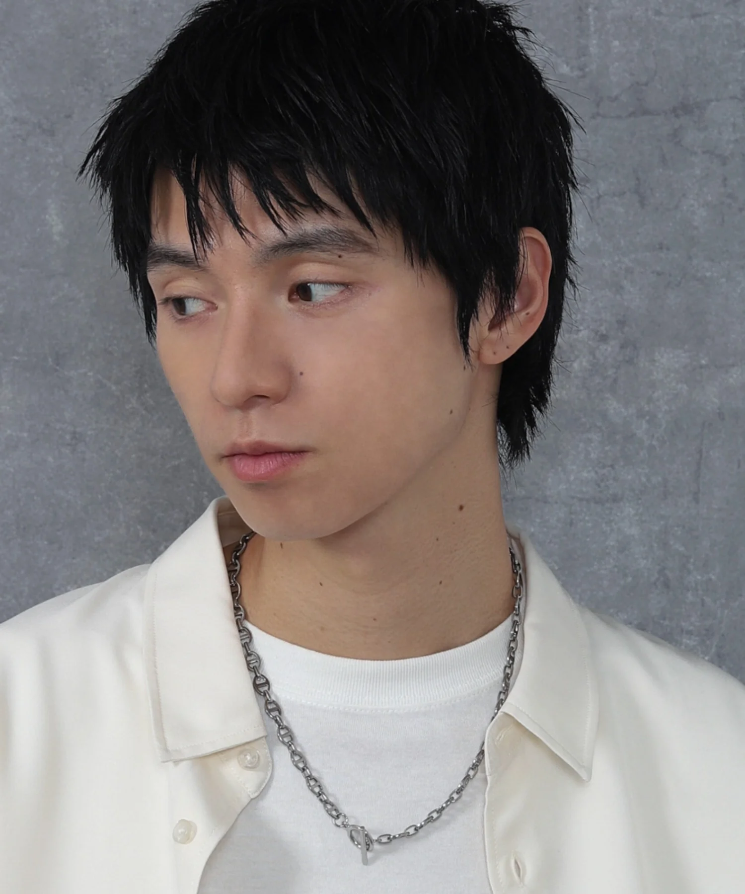 Mステンレスマンテルチェーンネックレス - Image 17