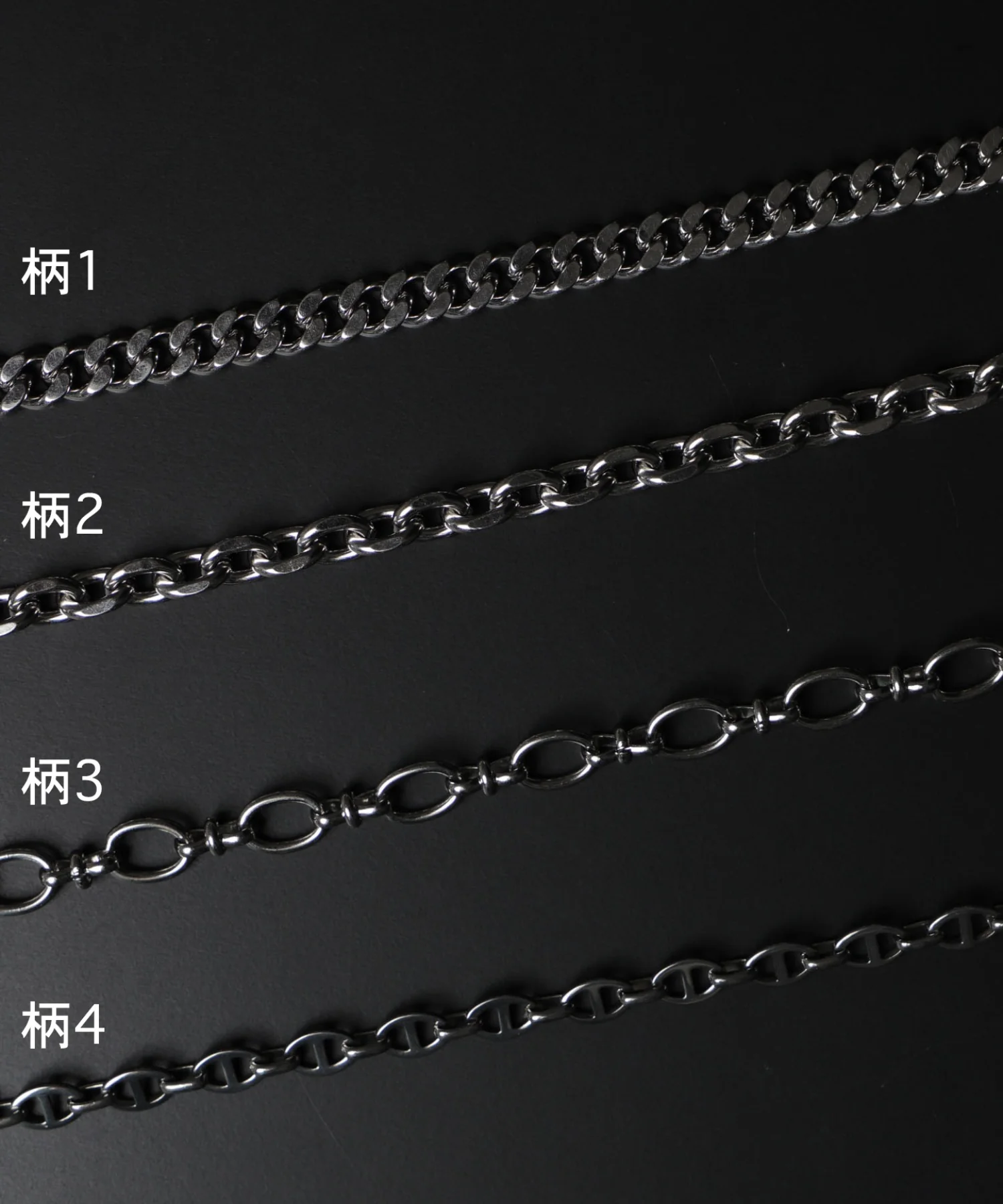 Mステンレスマンテルチェーンネックレス - Image 31